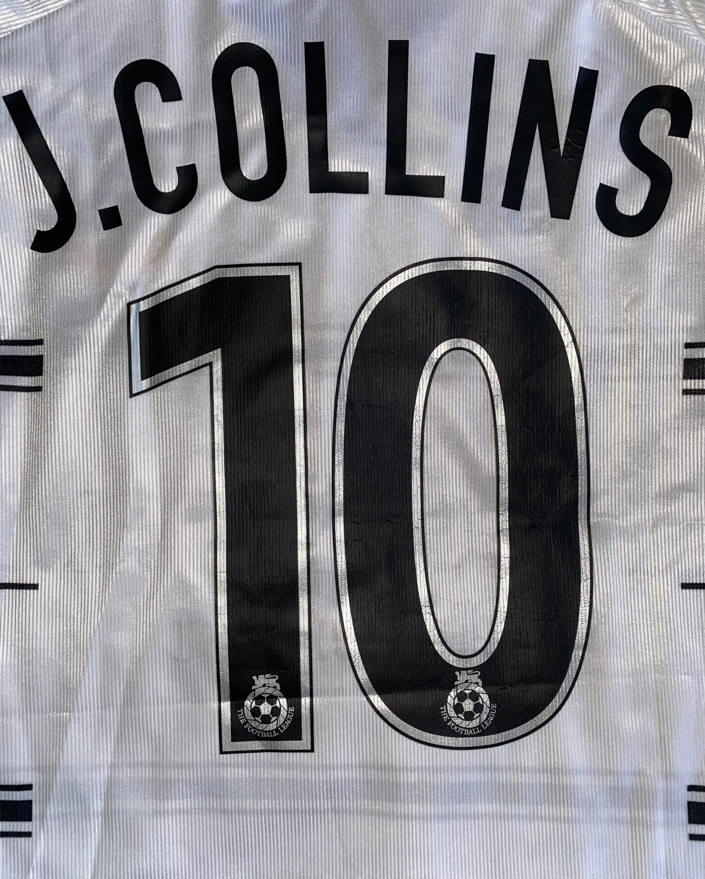 2000/01 FULHAM MATCH WORN ADIDAS HOME SHIRT (COLLINS 10)