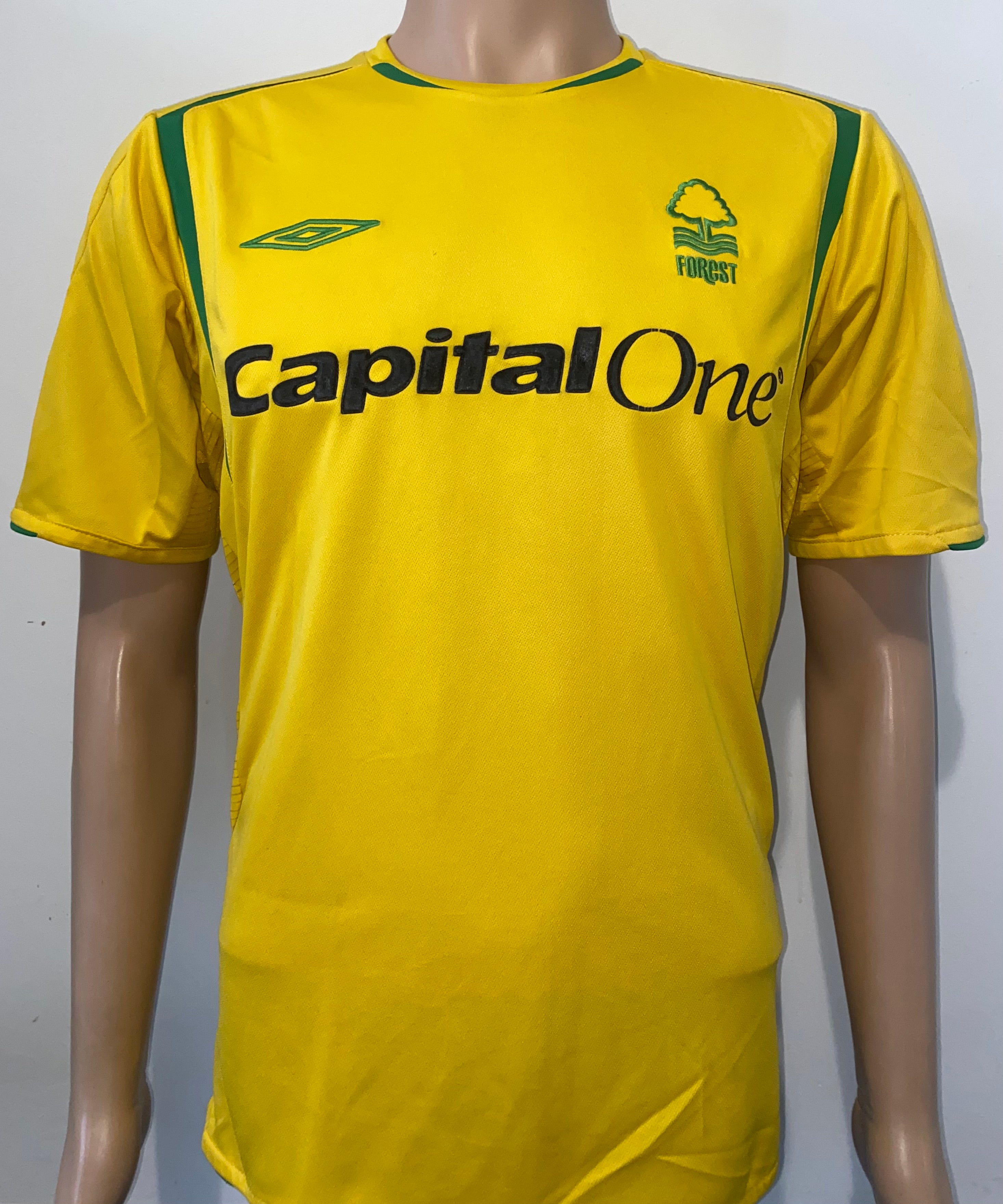 2006/07 NOTTINGHAM FOREST MATCH WORN 3RD SHIRT (CLINGAN #40)