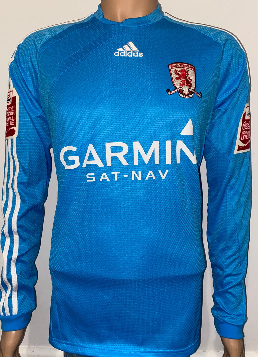 2009/10 MIDDLESBROUGH MATCH WORN AWAY SHIRT (FLOOD #14)