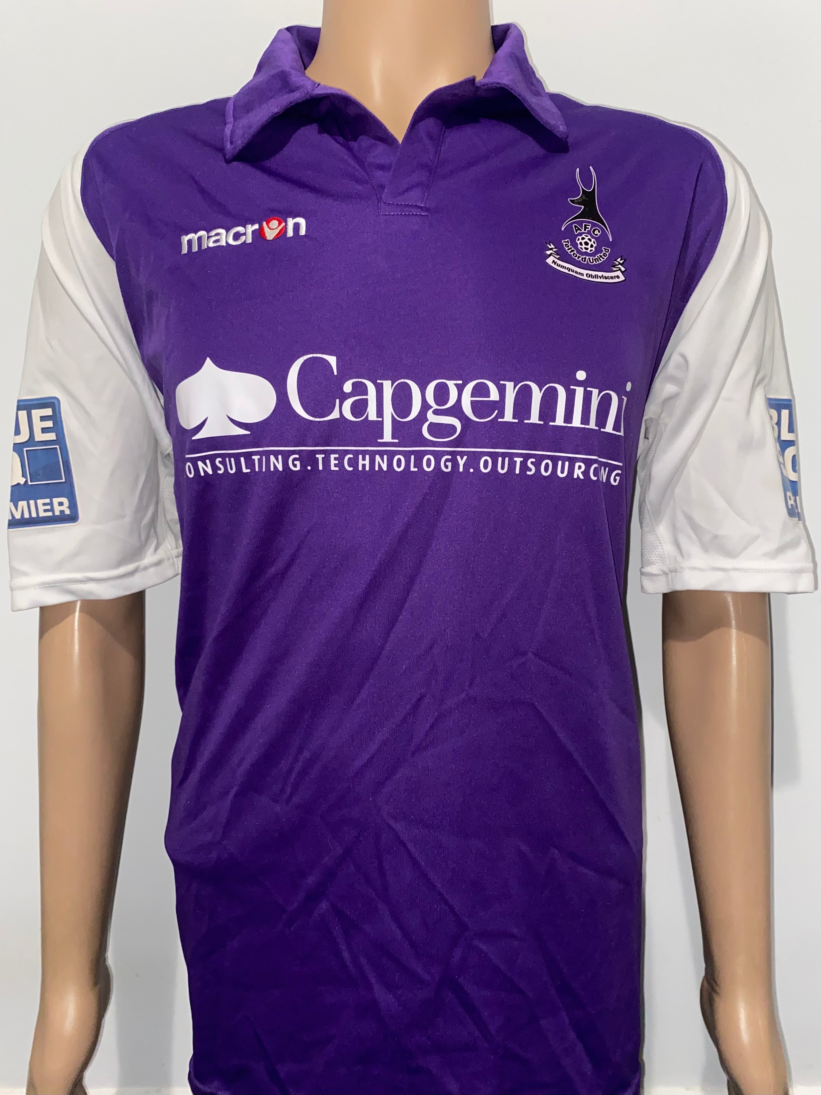 2012/13 TELFORD UNITED SMITH MATCH WORN SHIRT (ST AIMIE #16)