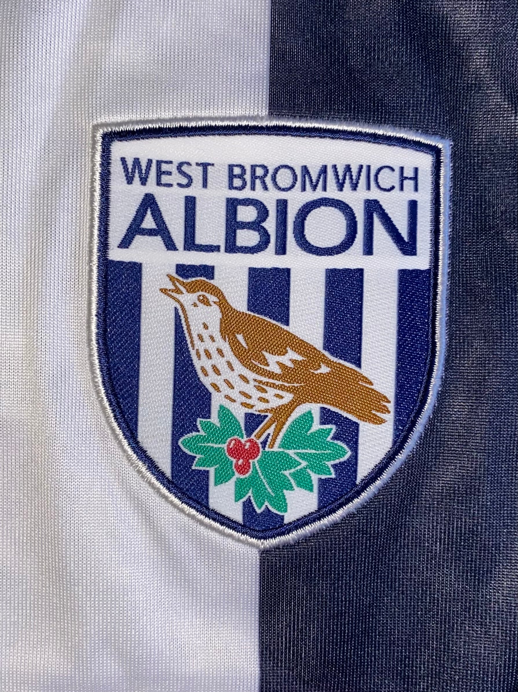 2006/07 WEST BROM MATCH ISSUE HOME SHIRT (WATSON #2)