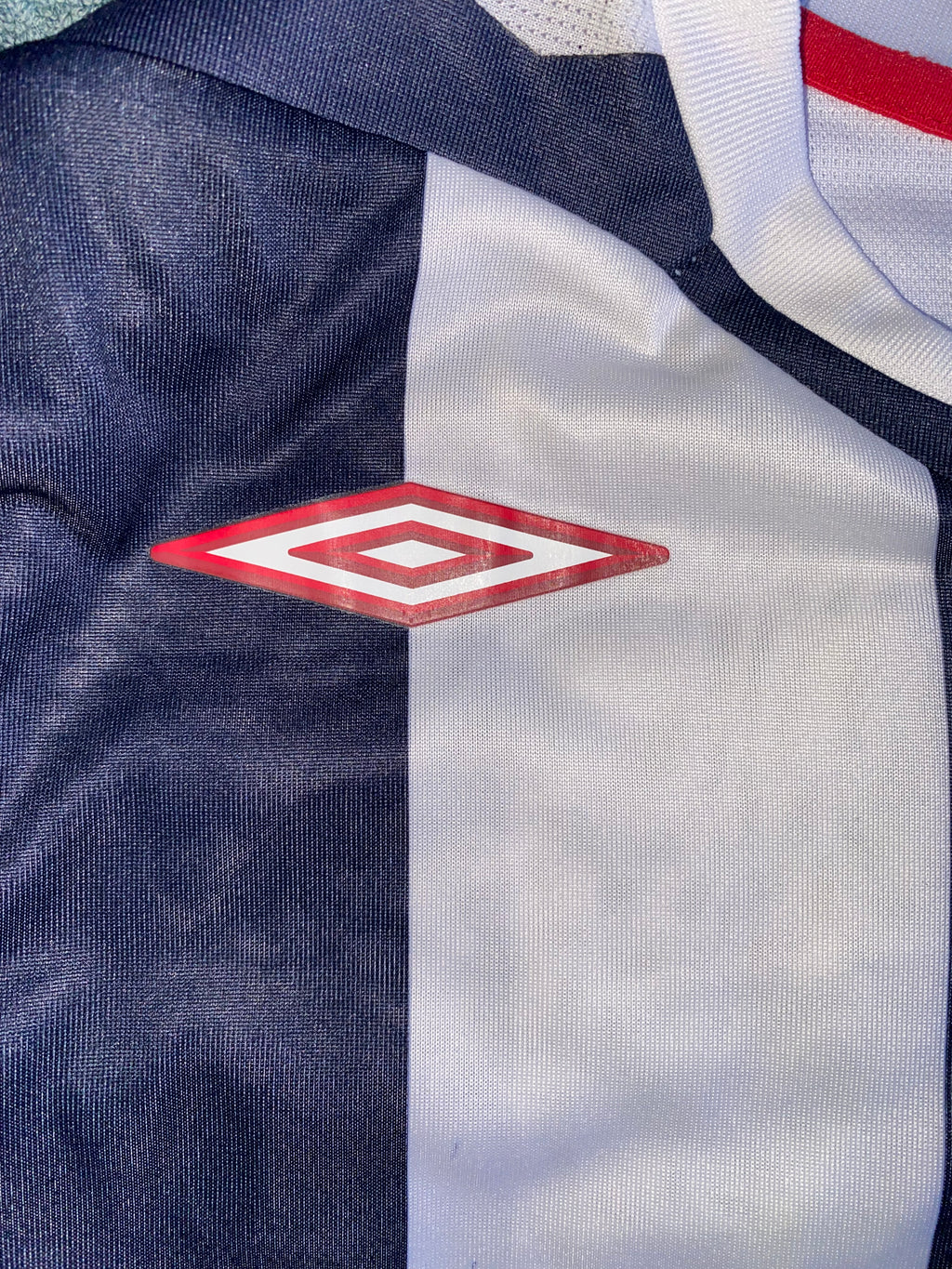 2006/07 WEST BROM MATCH ISSUE HOME SHIRT (WATSON #2)