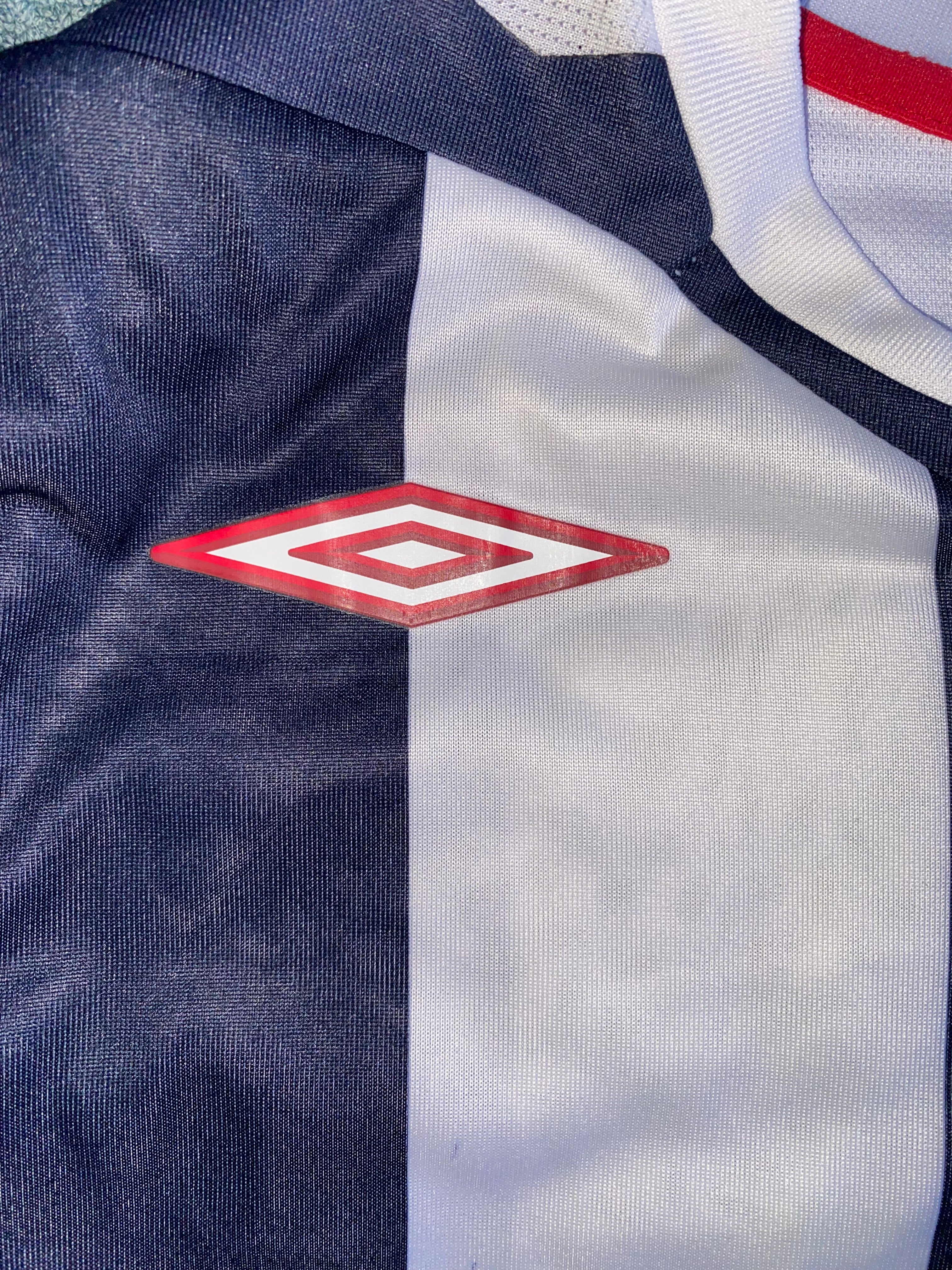 2006/07 WEST BROM MATCH ISSUE HOME SHIRT (WATSON #2)