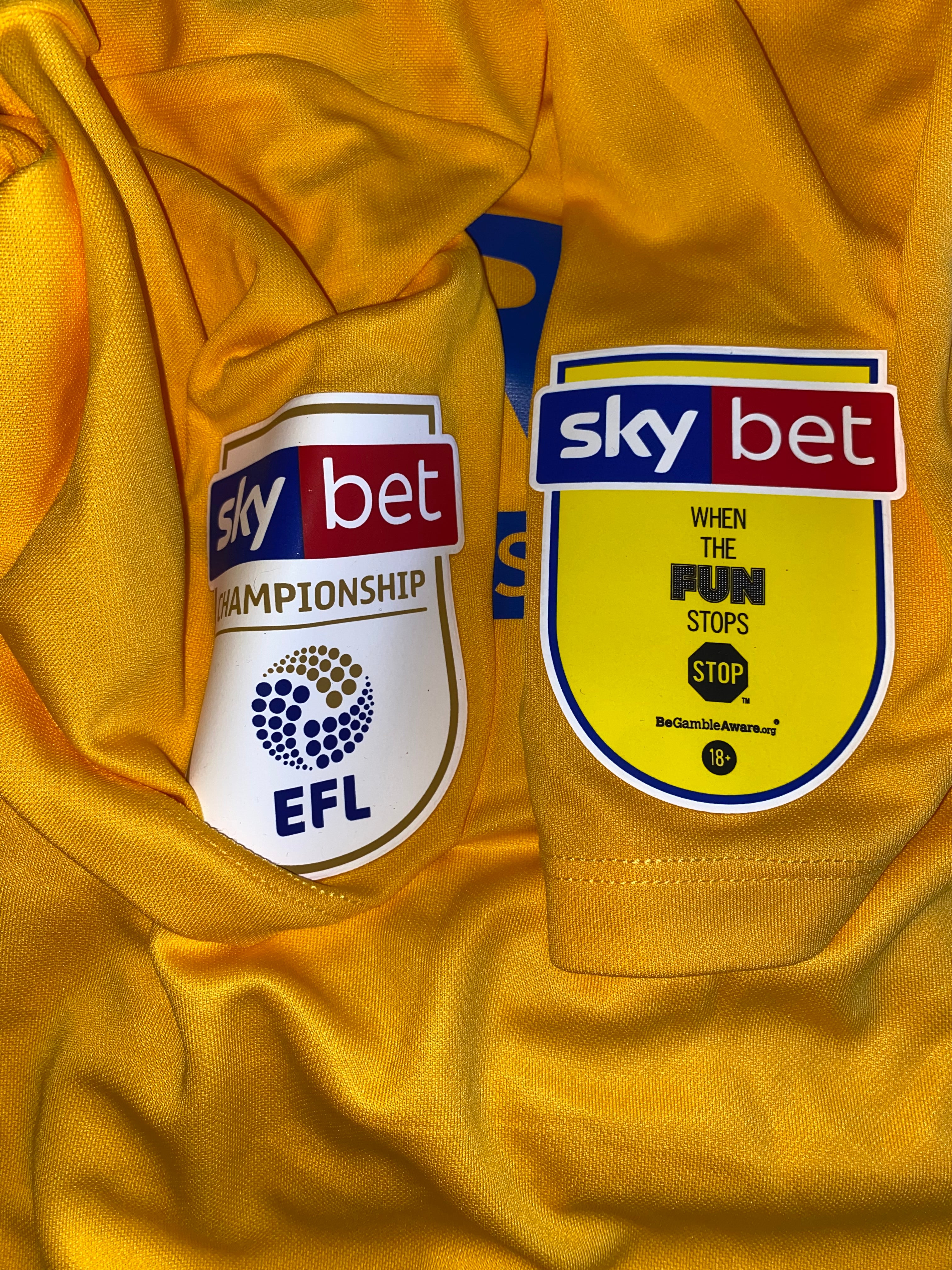 2019/20 PRESTON NORTH END MATCH ISSUE AWAY SHIRT (GREEN #19)