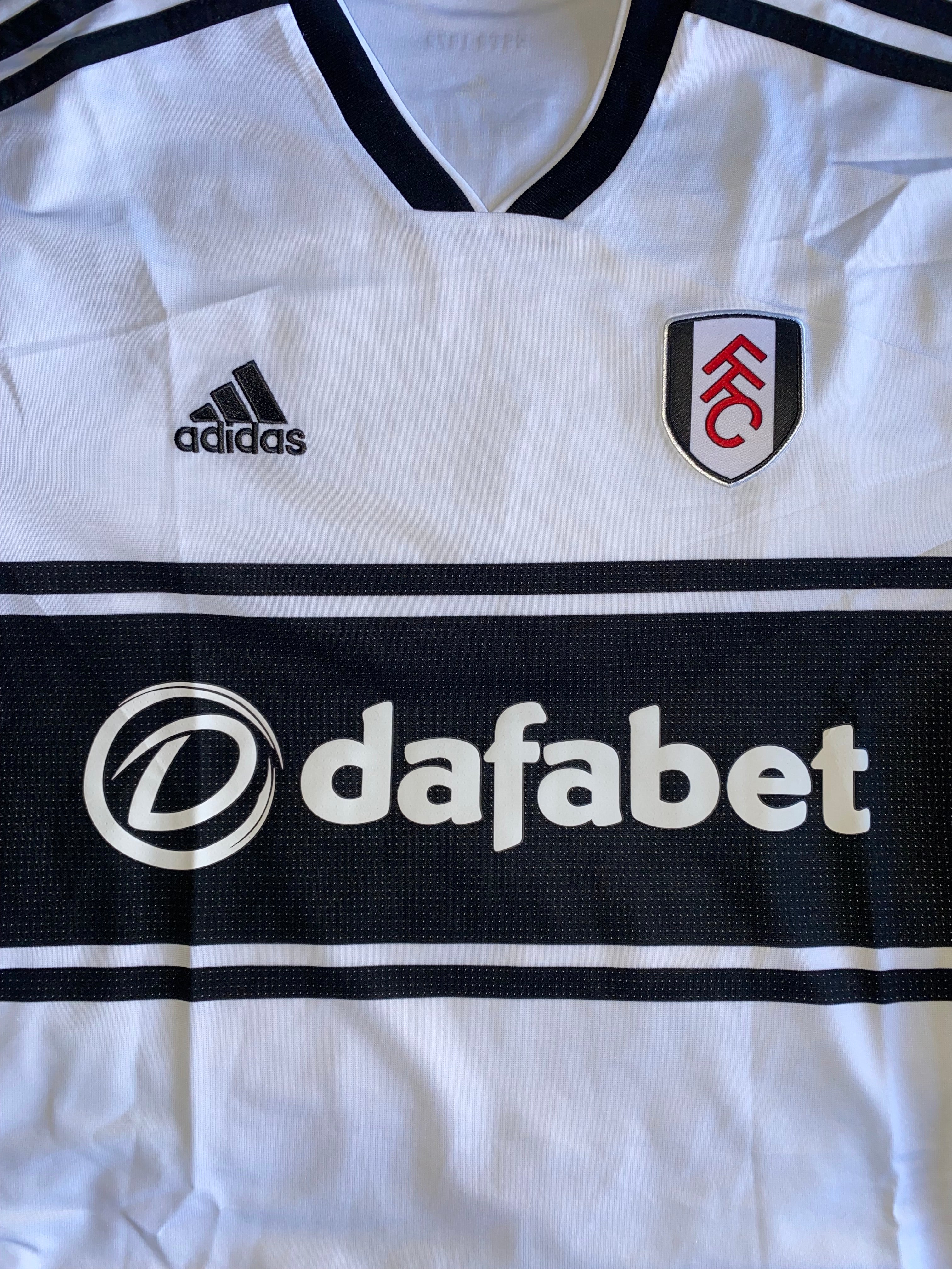 2018/19 FULHAM MATCH WORN HOME SHIRT (CHRISTIE #22)