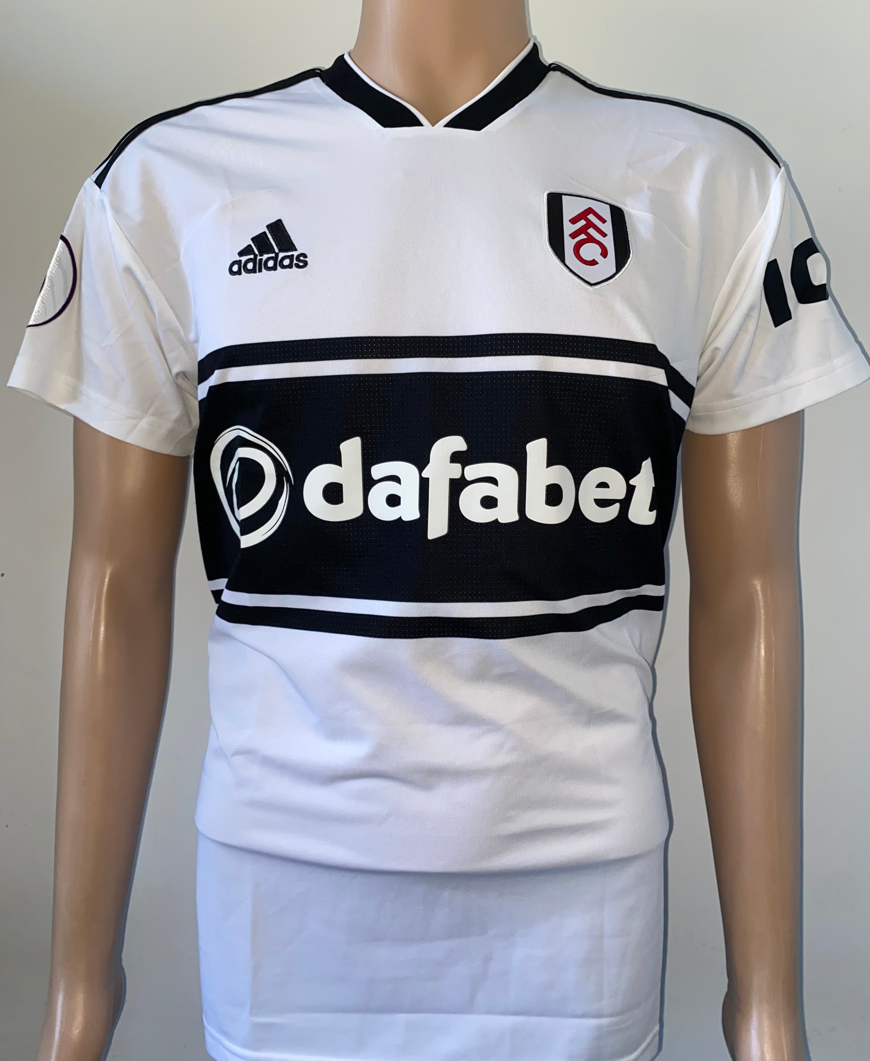 2018/19 FULHAM MATCH WORN HOME SHIRT (CHRISTIE #22)