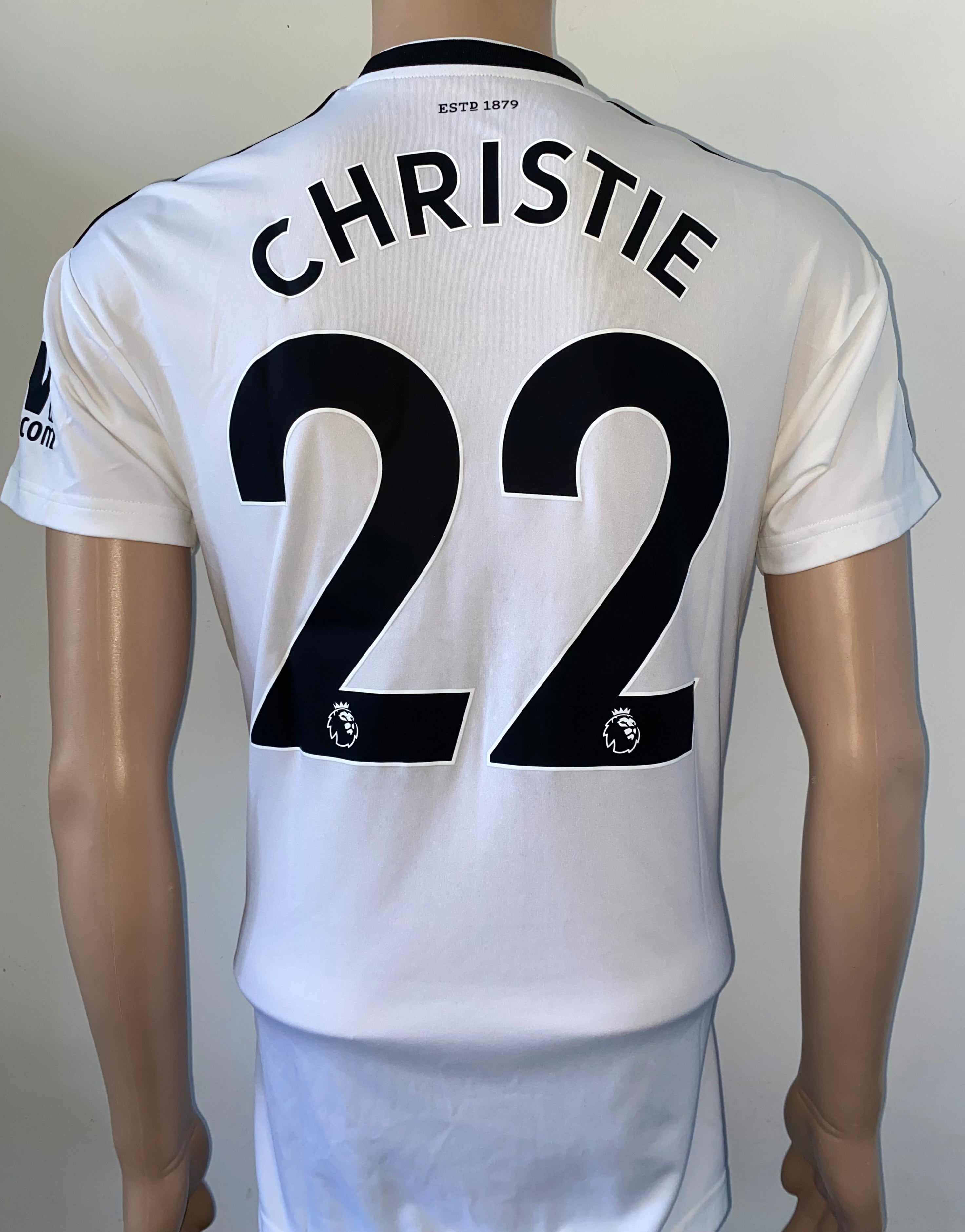 2018/19 FULHAM MATCH WORN HOME SHIRT (CHRISTIE #22)