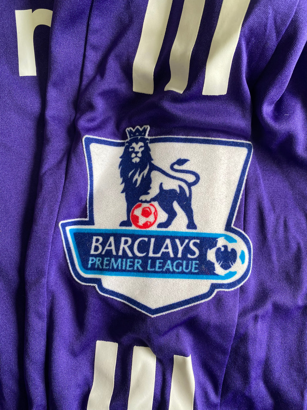 2008/09 NEWCASTLE UNITED ADIDAS MATCH WORN AWAY SHIRT (LUALUA #38)