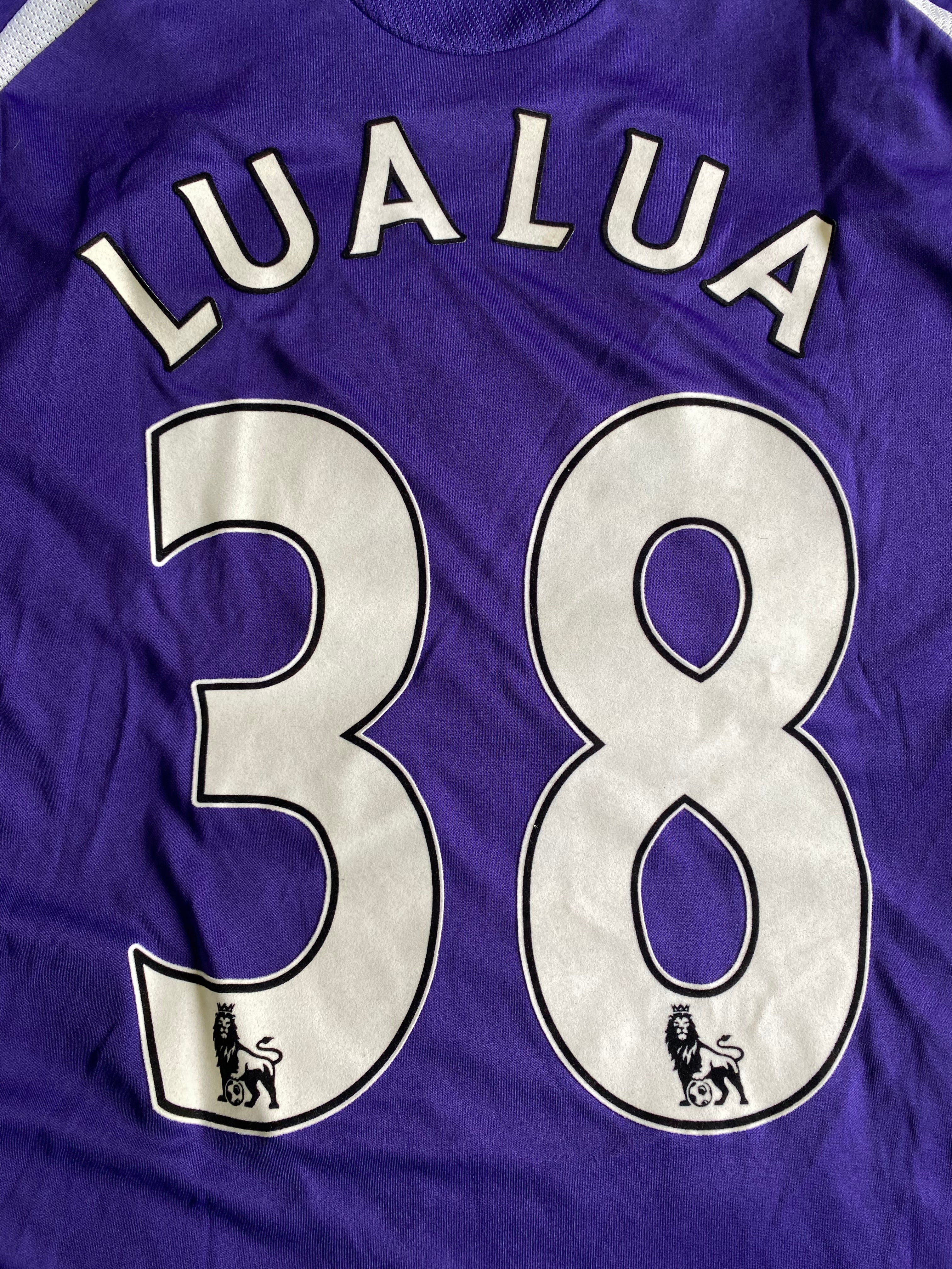 2008/09 NEWCASTLE UNITED ADIDAS MATCH WORN AWAY SHIRT (LUALUA #38)