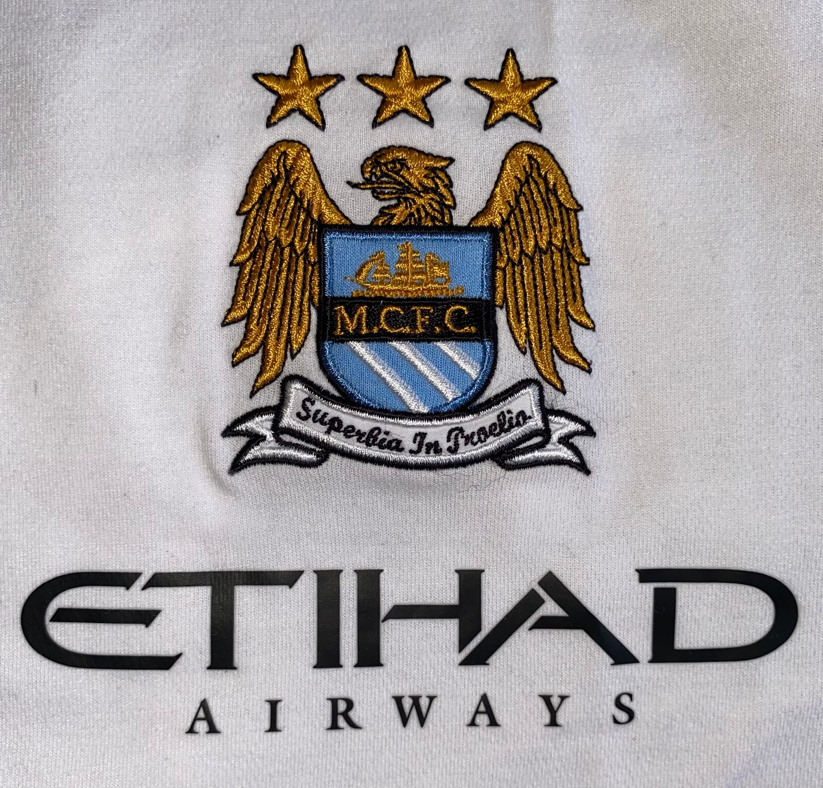 2009/10 MANCHESTER CITY MATCH WORN AWAY SHIRT (TOURE #28)
