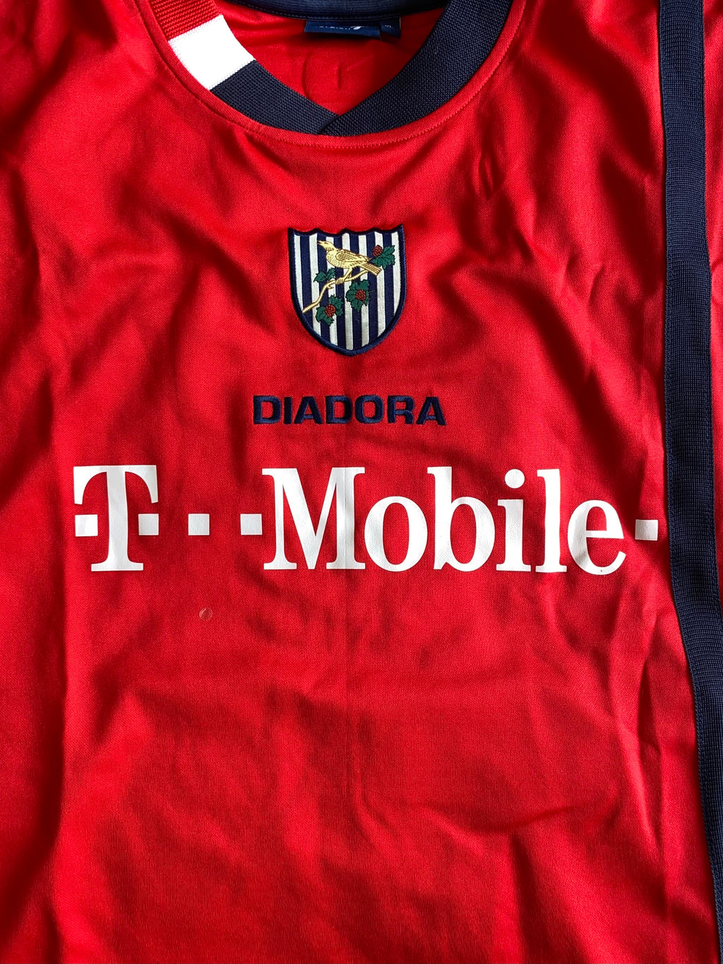 2004/05 MATCH WORN WEST BROMWICH ALBION AWAY SHIRT (CAMPBELL #21)