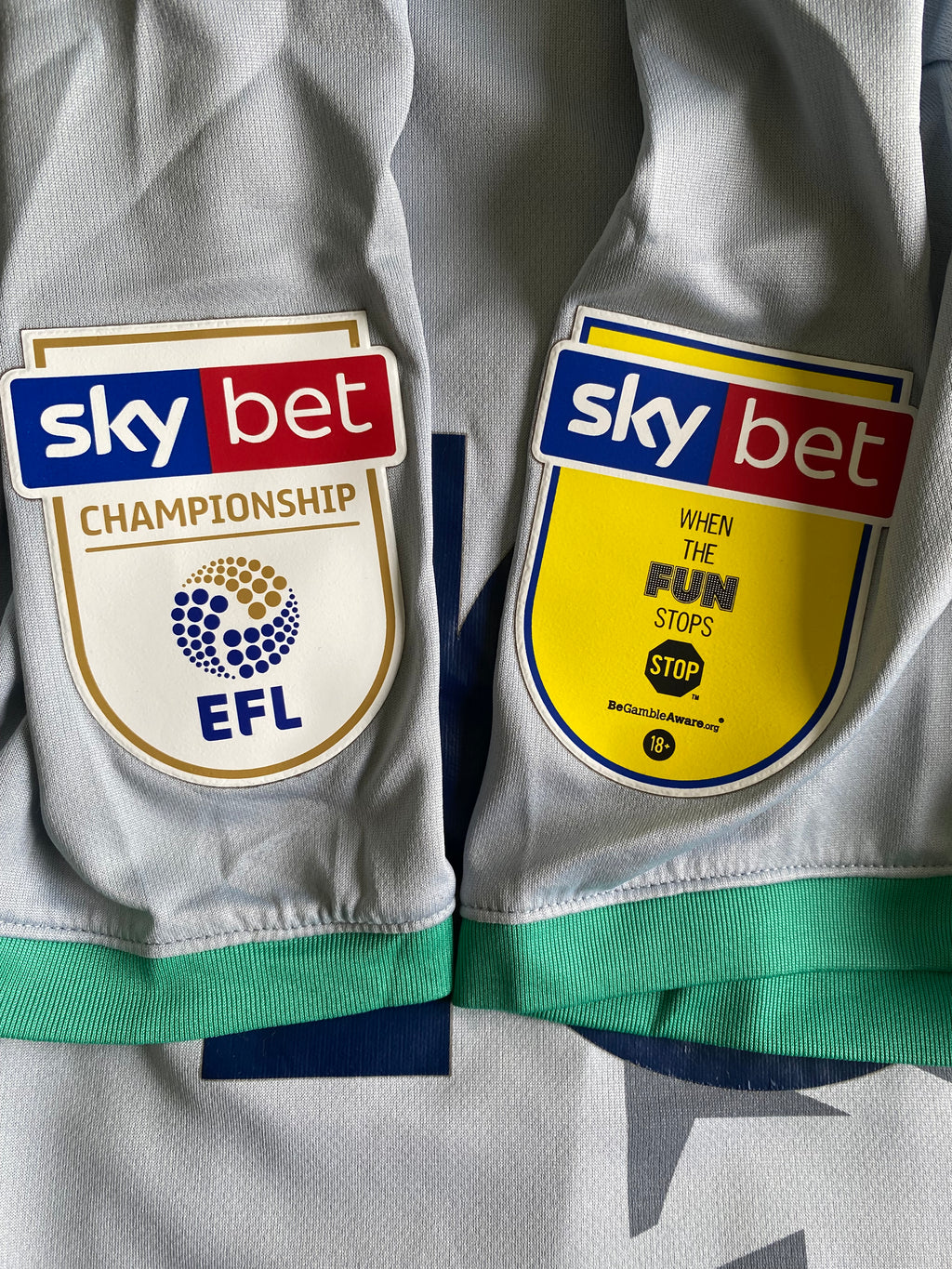 2019/20 BLACKBURN ROVERS MATCH WORN AWAY SHIRT (HOLTBY #22)