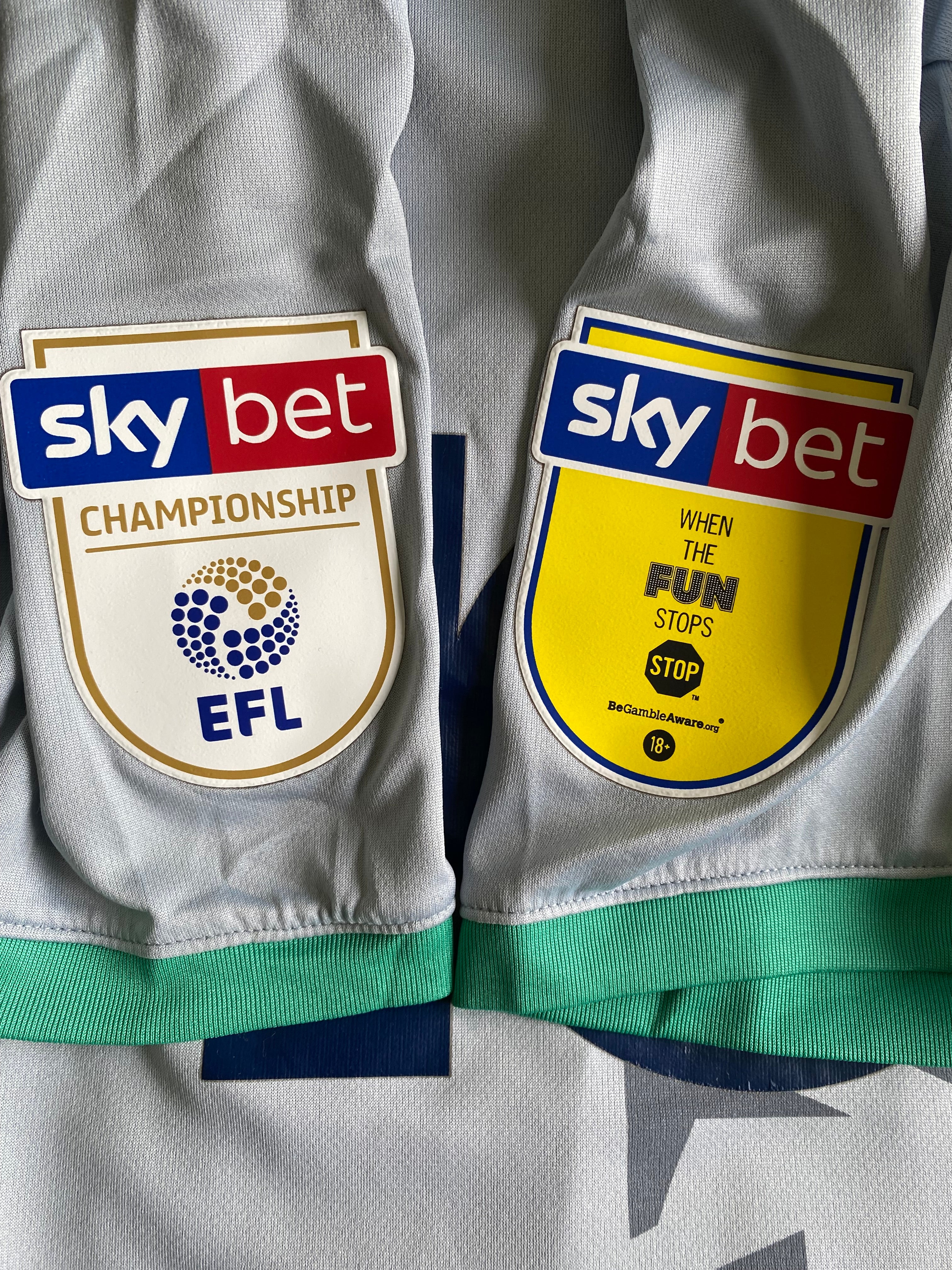 2019/20 BLACKBURN ROVERS MATCH WORN AWAY SHIRT (HOLTBY #22)