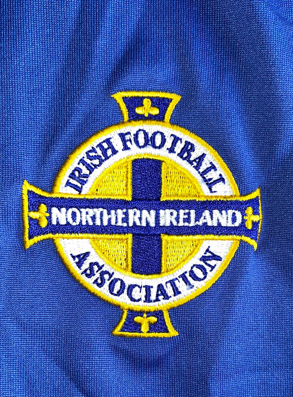 2006-08 NORTHERN IRELAND UMBRO U-21 MATCH ISSUE HOME SHIRT #10