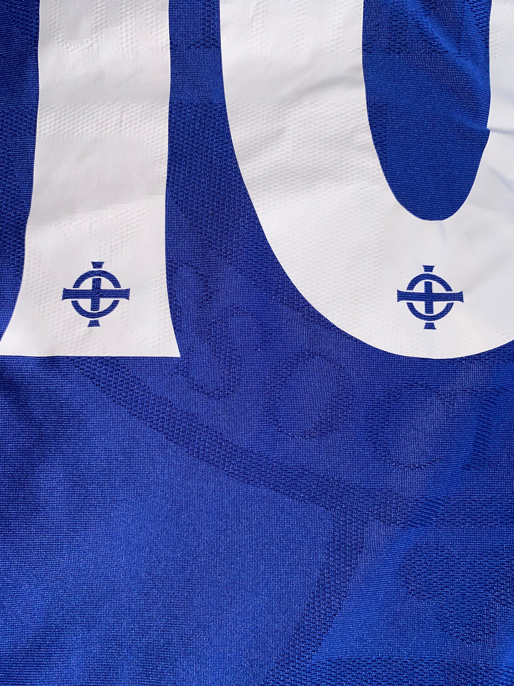 2006-08 NORTHERN IRELAND UMBRO U-21 MATCH ISSUE HOME SHIRT #10