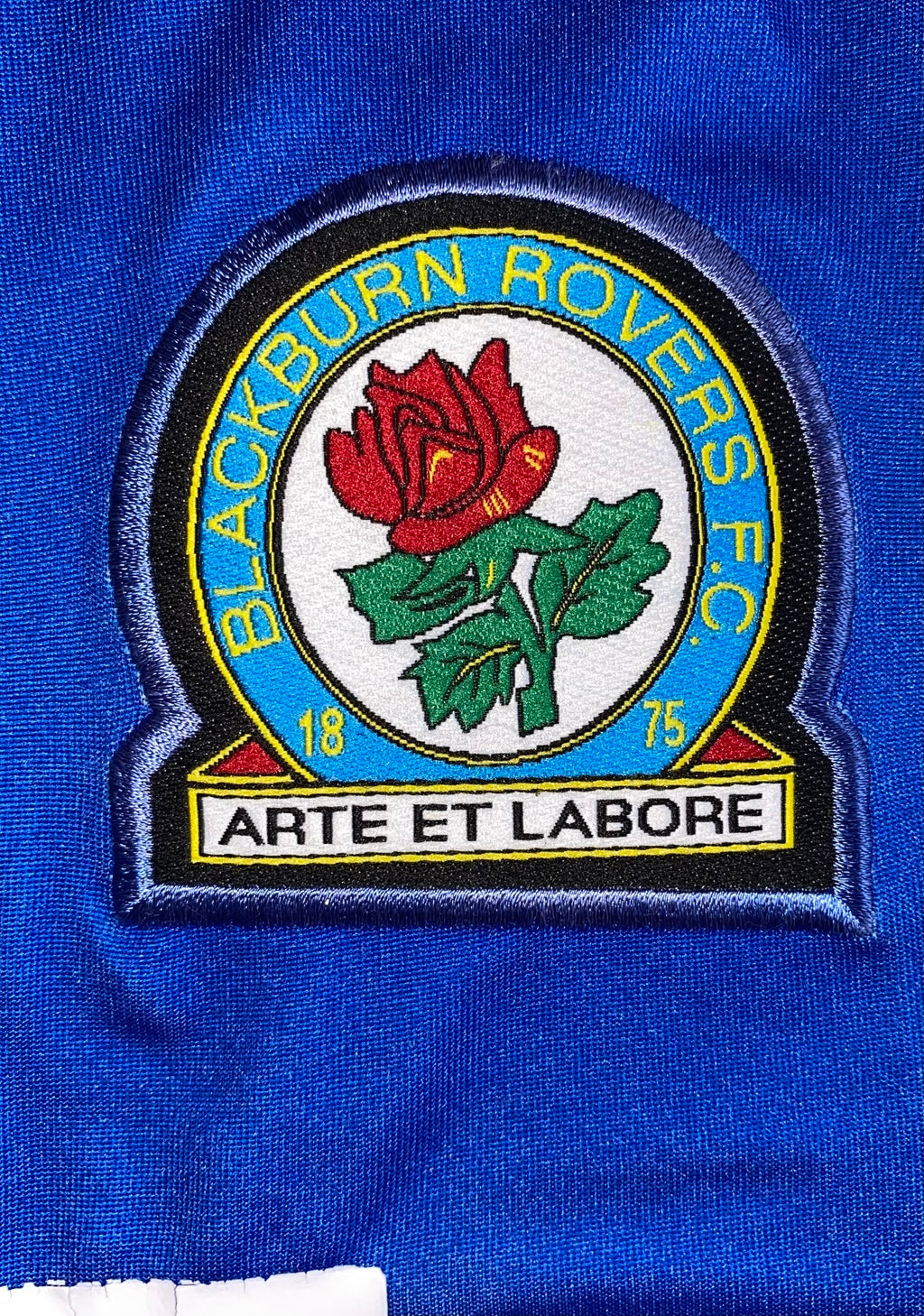 2002/03 BLACKBURN ROVERS MATCH WORN HOME SHIRT (DUNN #8)