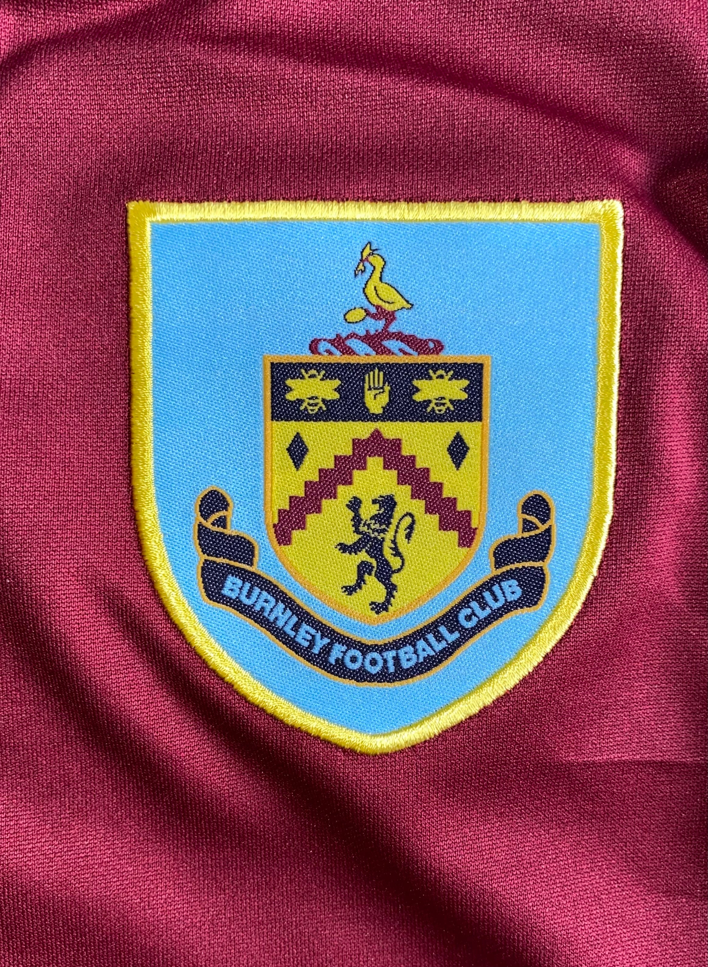 2014/15 BURNLEY MATCH WORN HOME SHIRT (JUTKIEWICZ #19)