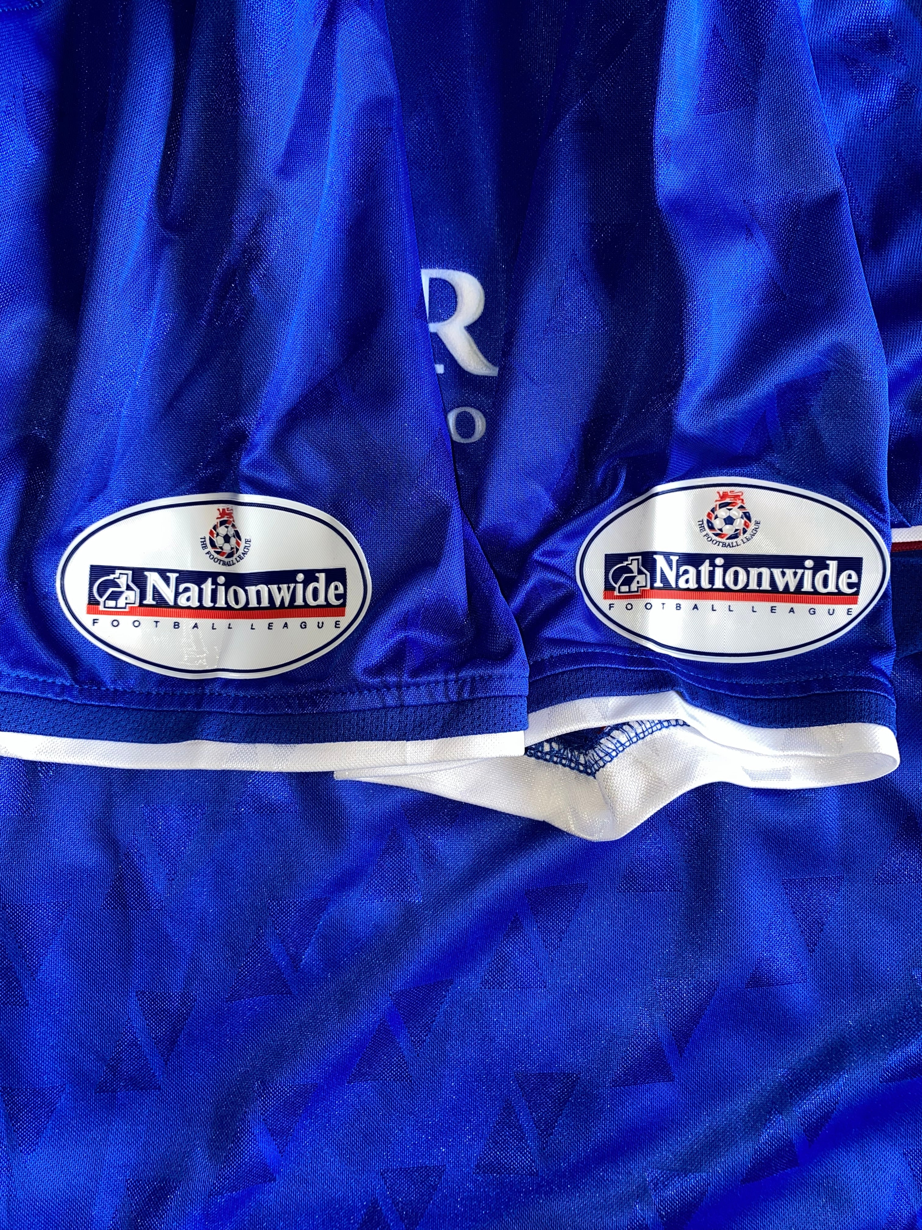 2003/04 OLDHAM ATHLETIC MATCH WORN HOME SHIRT (NDIWA #5)