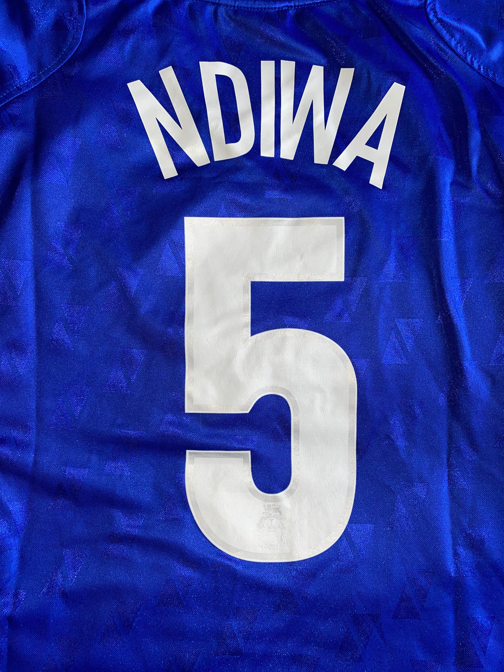 2003/04 OLDHAM ATHLETIC MATCH WORN HOME SHIRT (NDIWA #5)