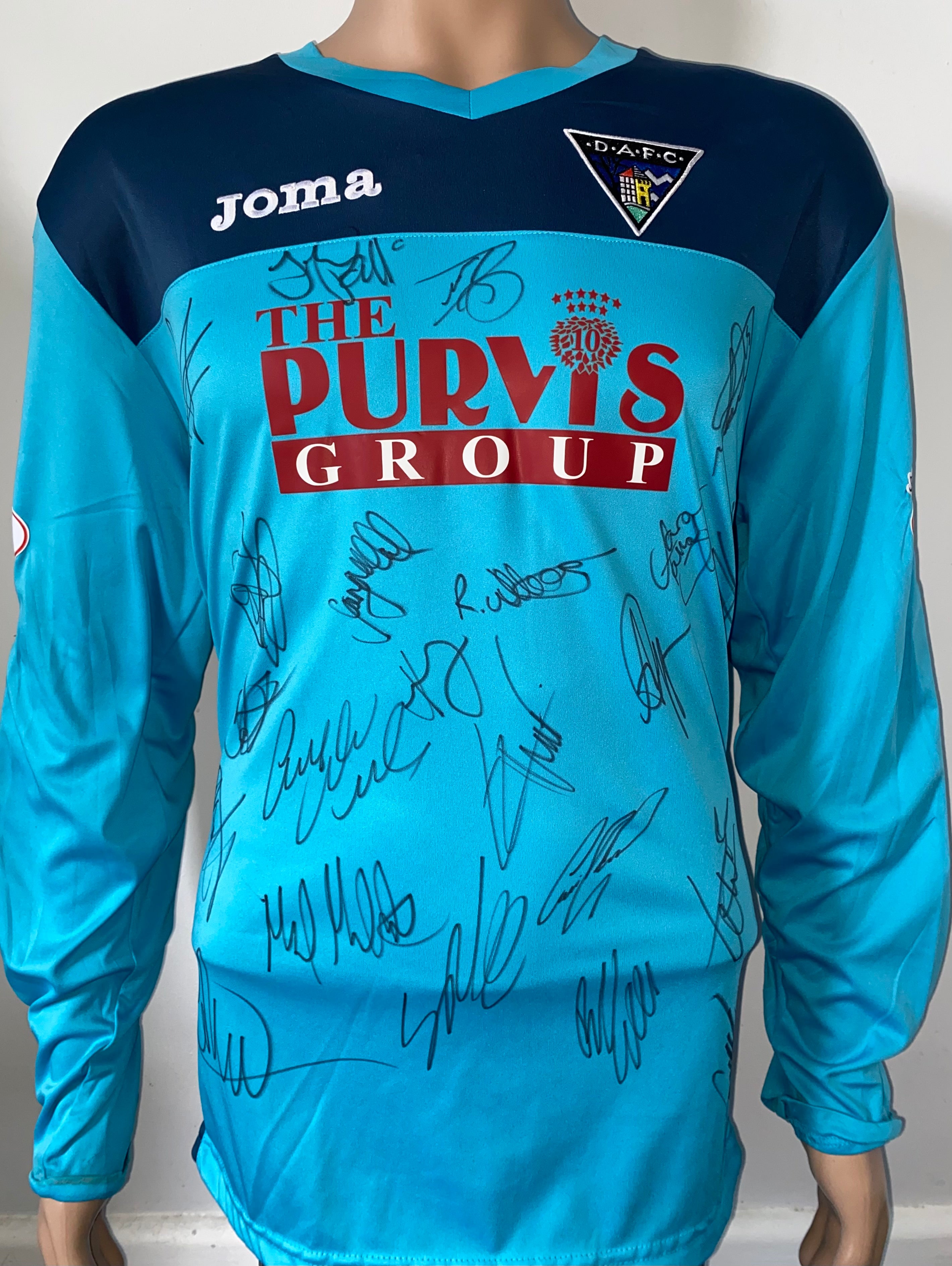 2012/13 DUNFERMLINE ATHLETIC MATCH WORN GOALKEEPERS SHIRT (MURDOCH #1)