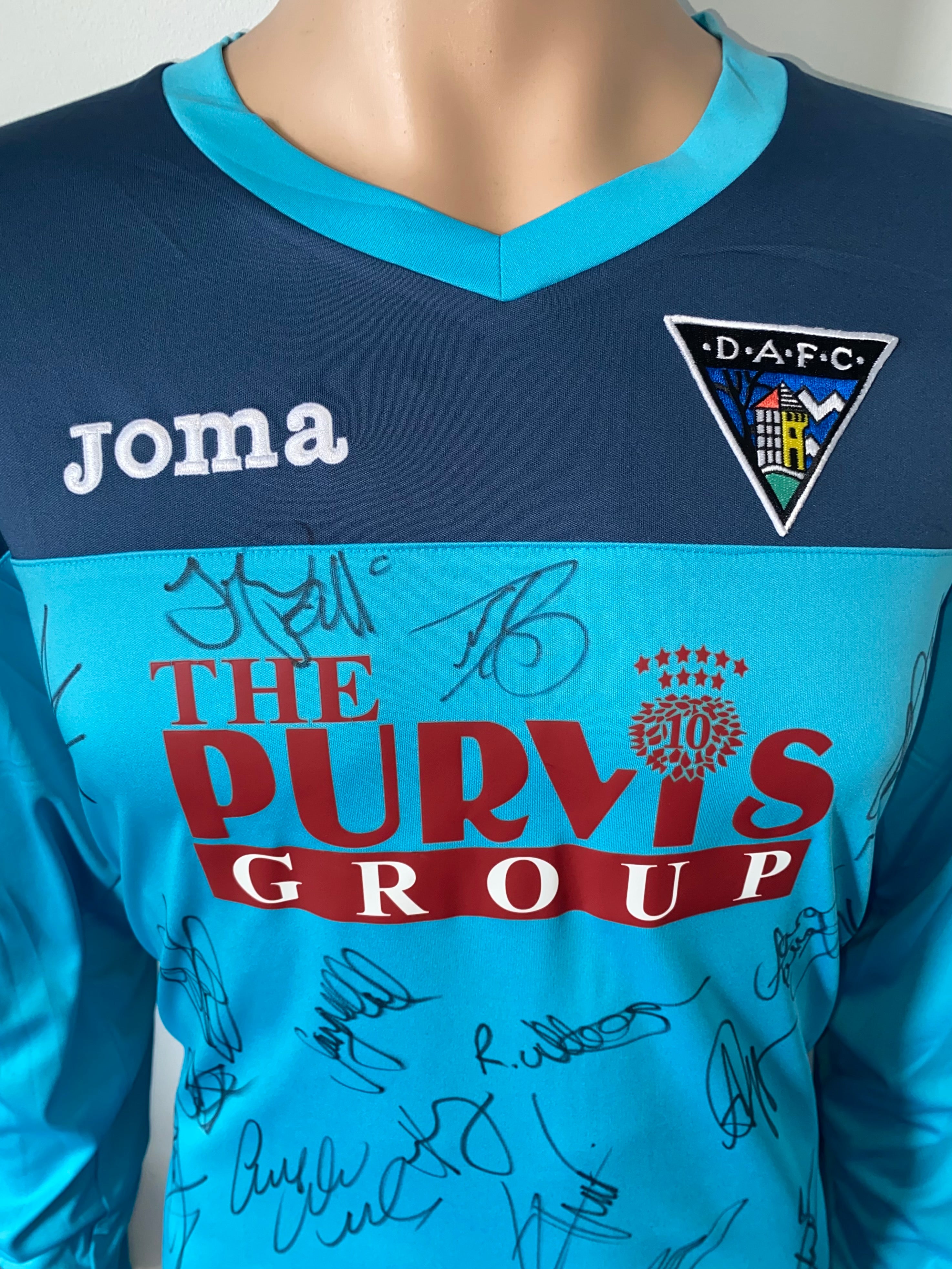 2012/13 DUNFERMLINE ATHLETIC MATCH WORN GOALKEEPERS SHIRT (MURDOCH #1)