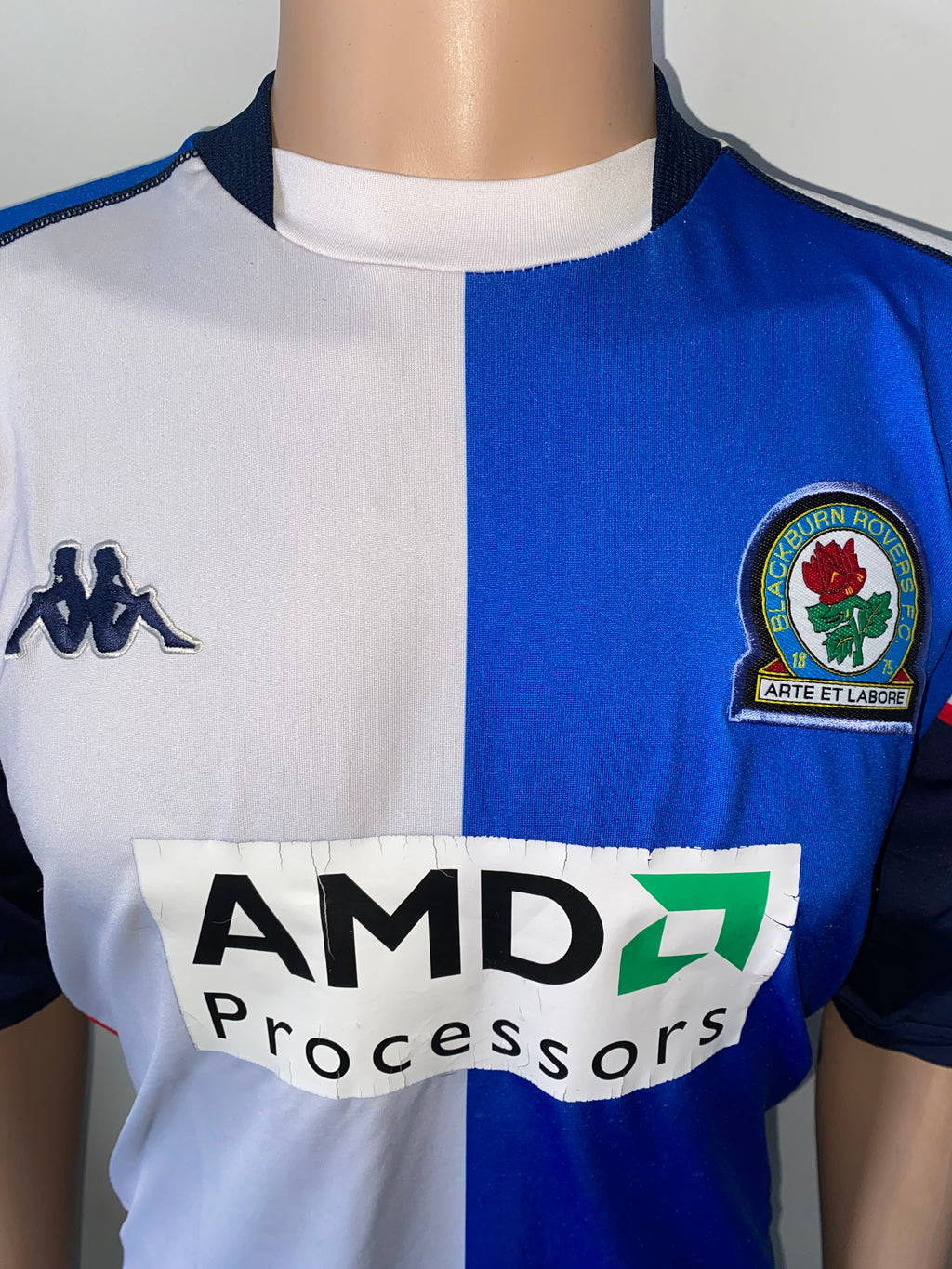 2002/03 BLACKBURN ROVERS MATCH WORN HOME SHIRT (DUNN #8)