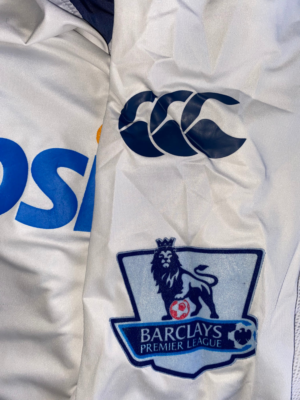 2009/10 PORTSMOUTH MATCH WORN SHIRT (FINNAN #16)