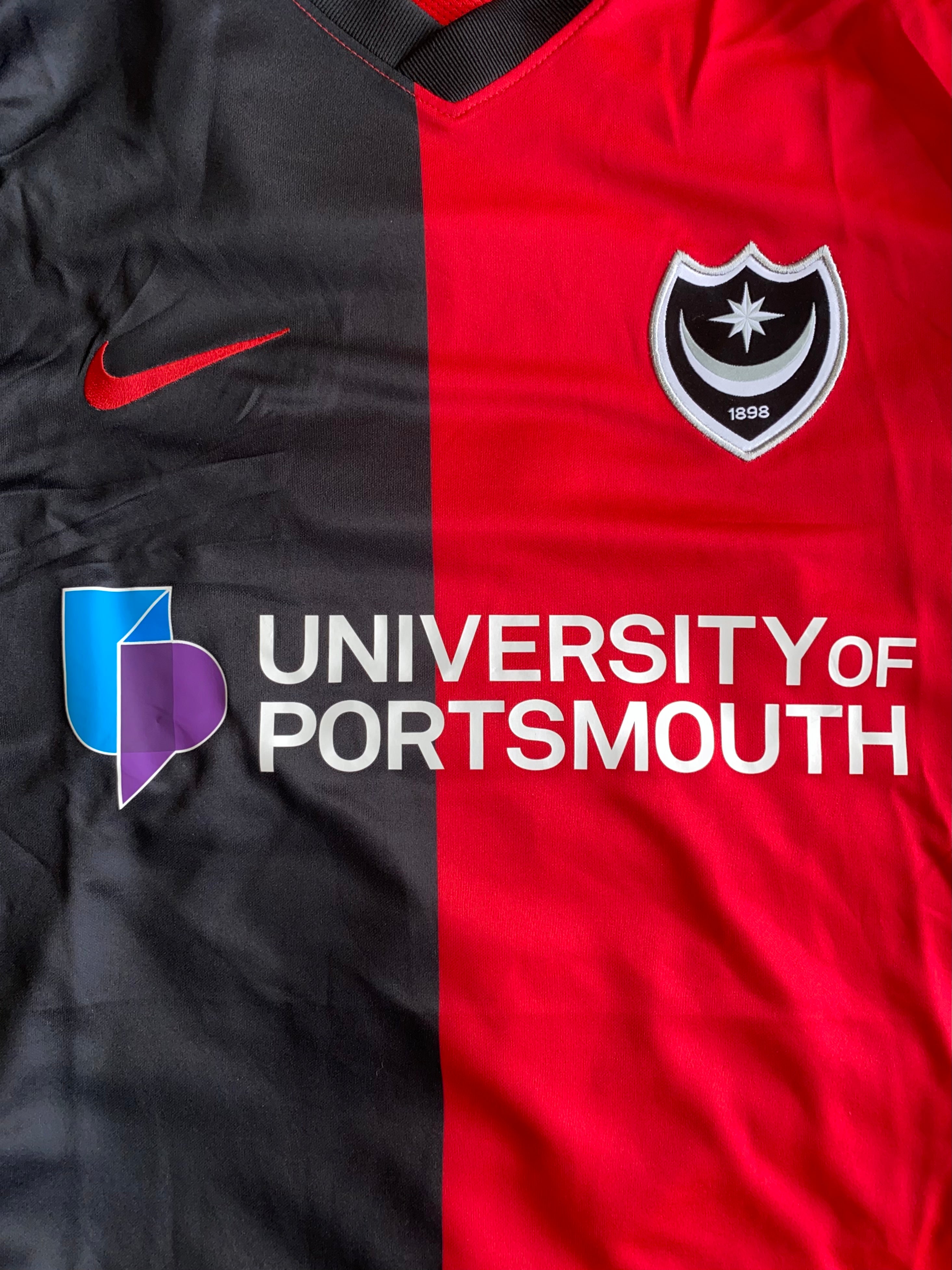 2021/22 PORTSMOUTH MATCH WORN THIRD SHIRT (MNOGA #5)