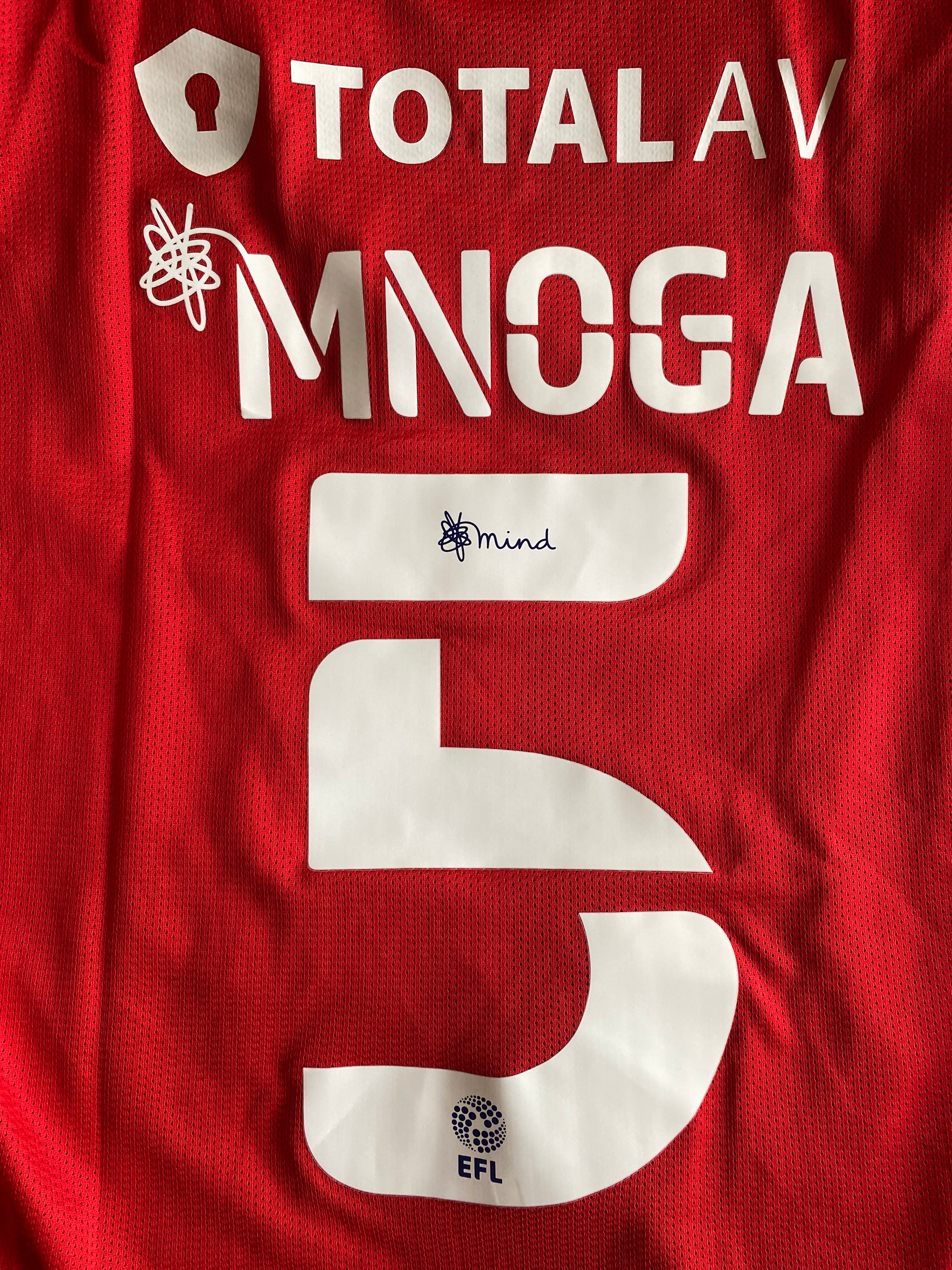 2021/22 PORTSMOUTH MATCH WORN THIRD SHIRT (MNOGA #5)