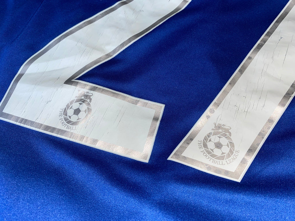 2002/03 CREWE ALEXANDRA MATCH WORN AWAY SHIRT (BARRETT #27)