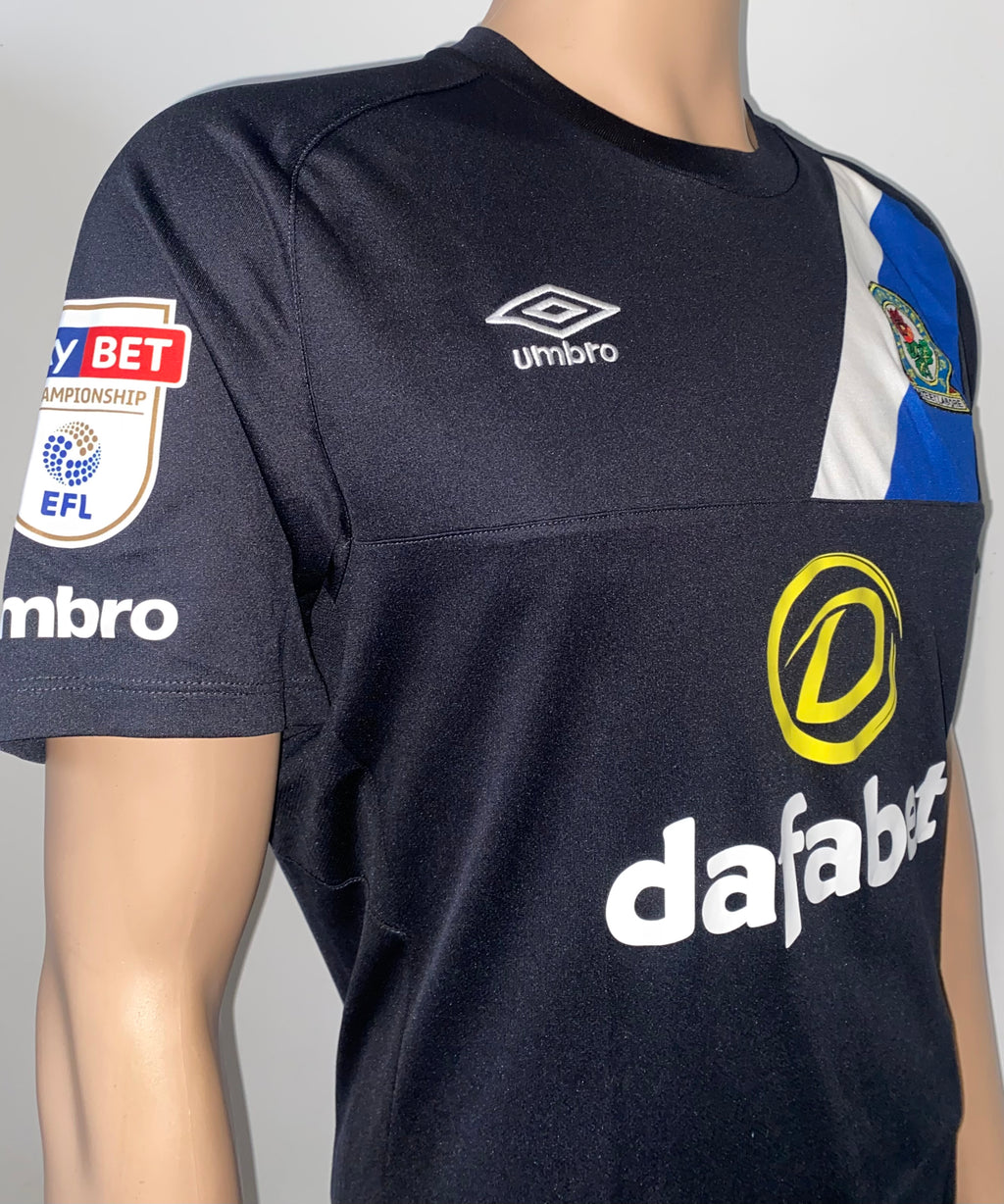 2016/17 BLACKBURN ROVERS MATCH WORN AWAY SHIRT (STOKES #9)