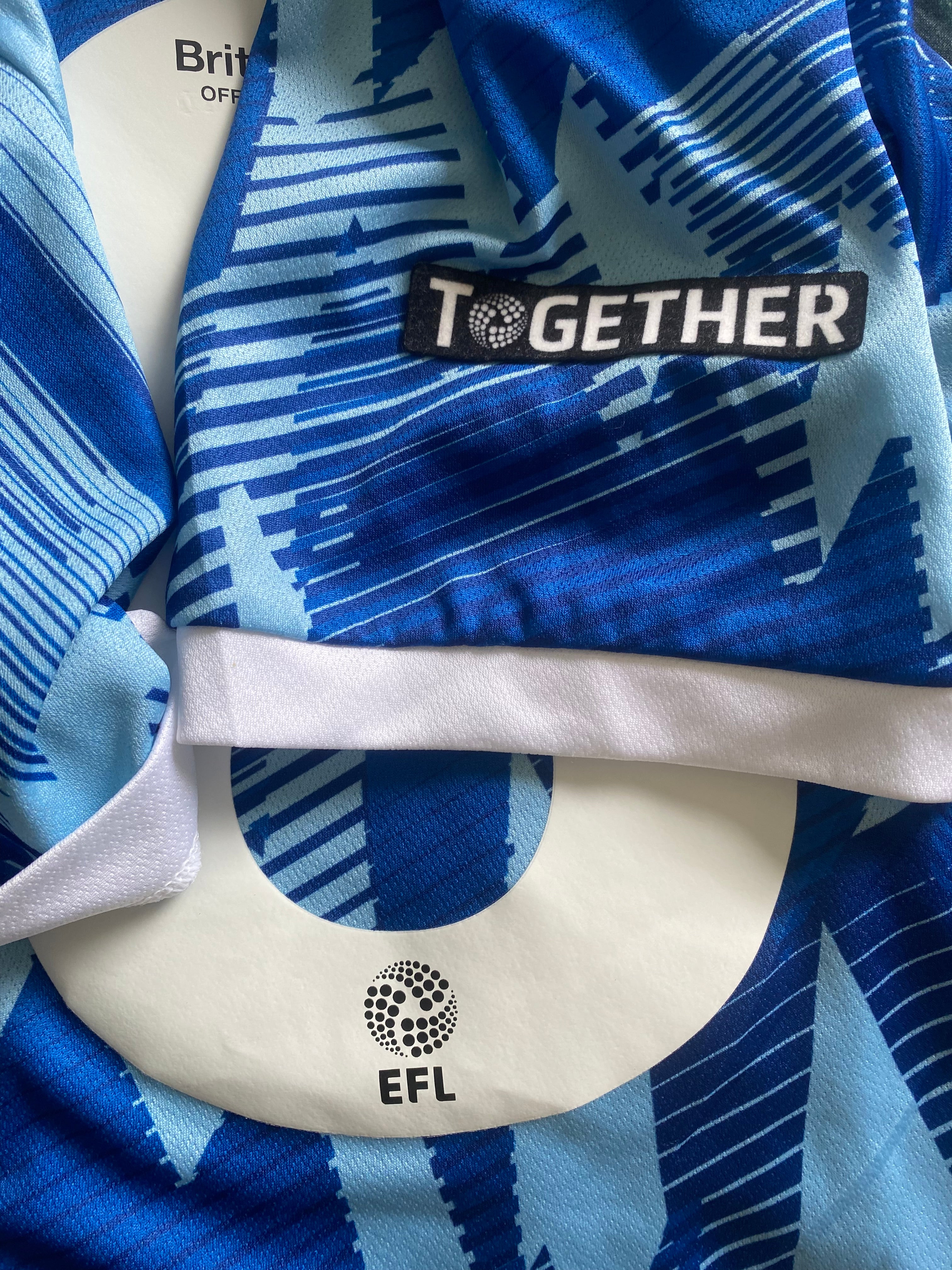2022/23 PORT VALE MATCH WORN AWAY SHIRT (McDERMOTT #28 V EXETER CITY 06/08/22)