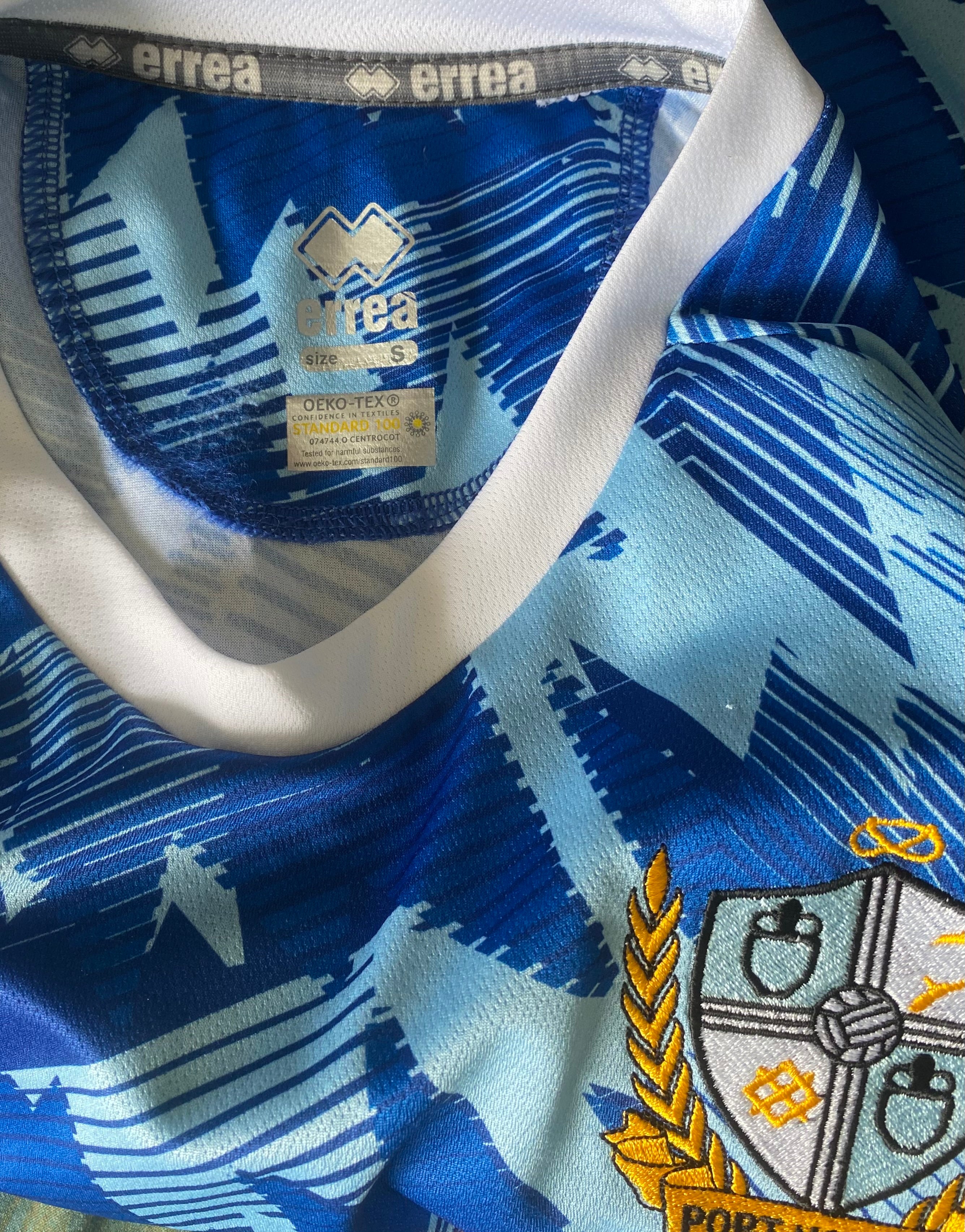 2022/23 PORT VALE MATCH WORN AWAY SHIRT (McDERMOTT #28 V EXETER CITY 06/08/22)