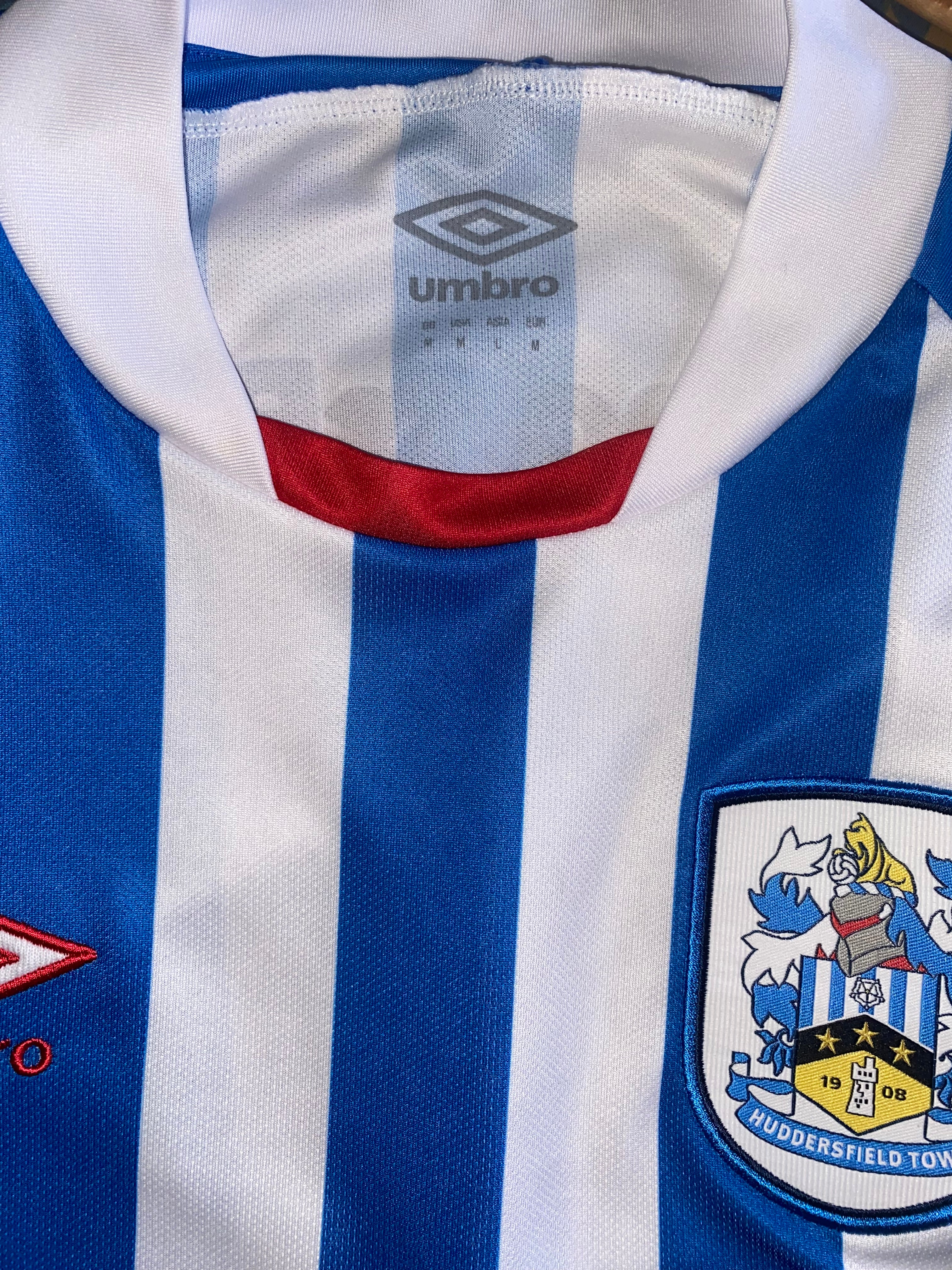 2022/23 HUDDERSFIELD MATCH WORN HOME SHIRT (NAKAYAMA V PRESTON NE 09/08/22)