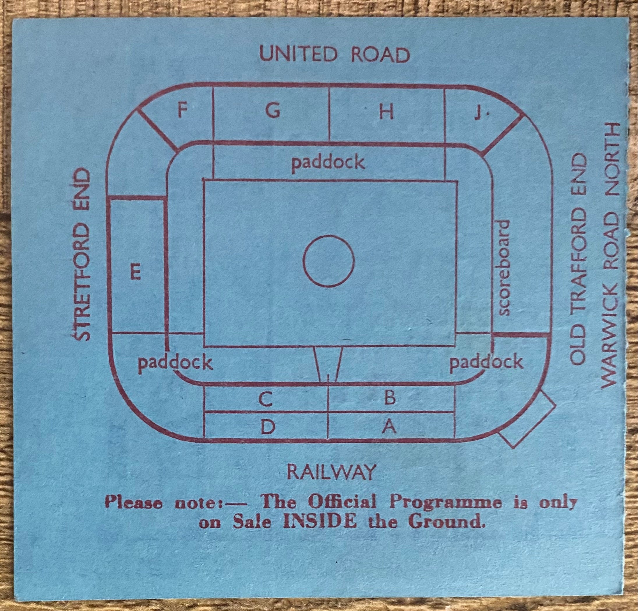 1970 ORIGINAL FA CUP FINAL REPLAY TICKET CHELSEA V LEEDS UNITED @ OLD TRAFFORD
