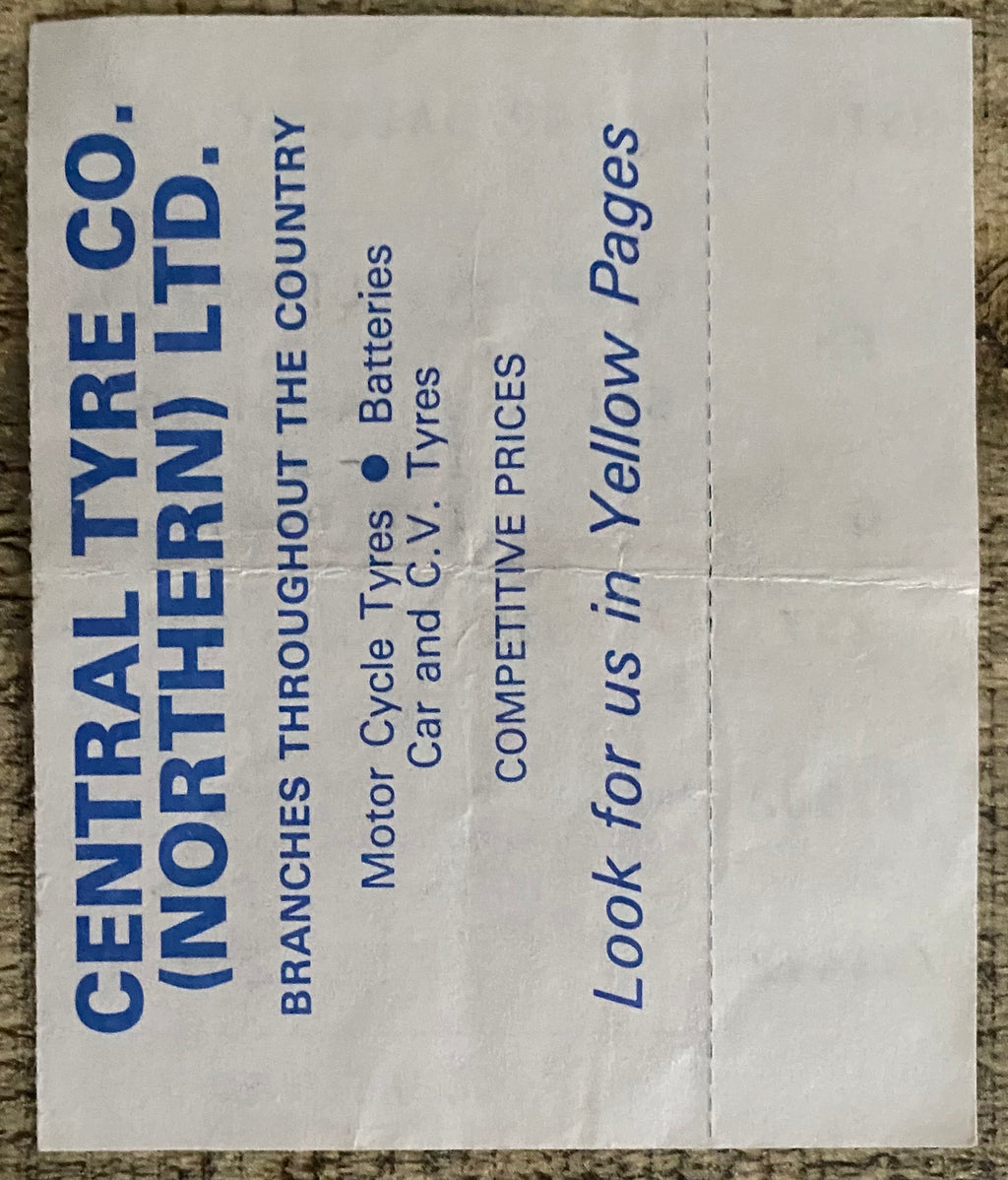 1983/84 ORIGINAL DIVISION ONE TICKET EVERTON V LIVERPOOL