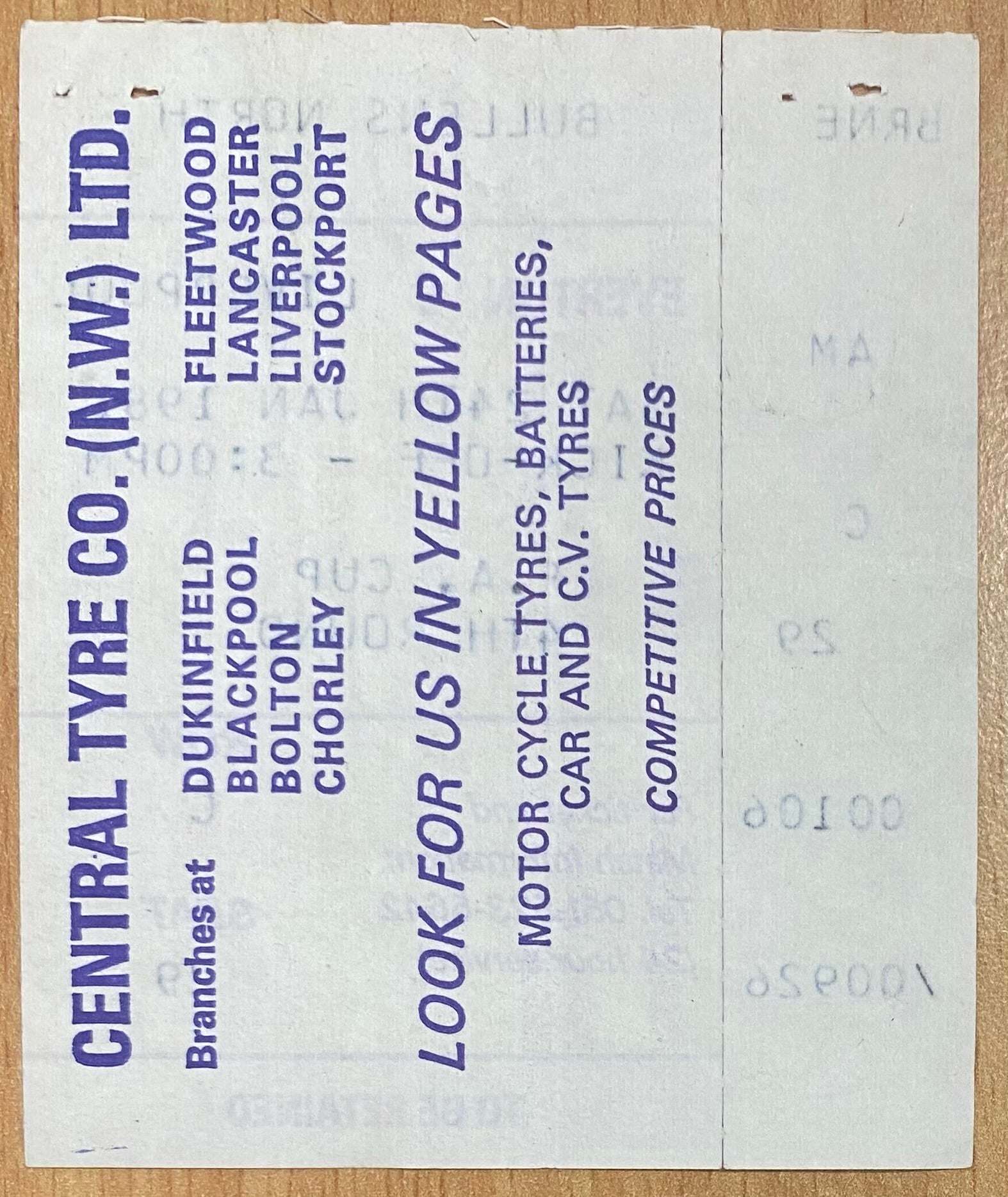 1980/81 ORIGINAL FA CUP 4TH ROUND TICKET EVERTON V LIVERPOOL