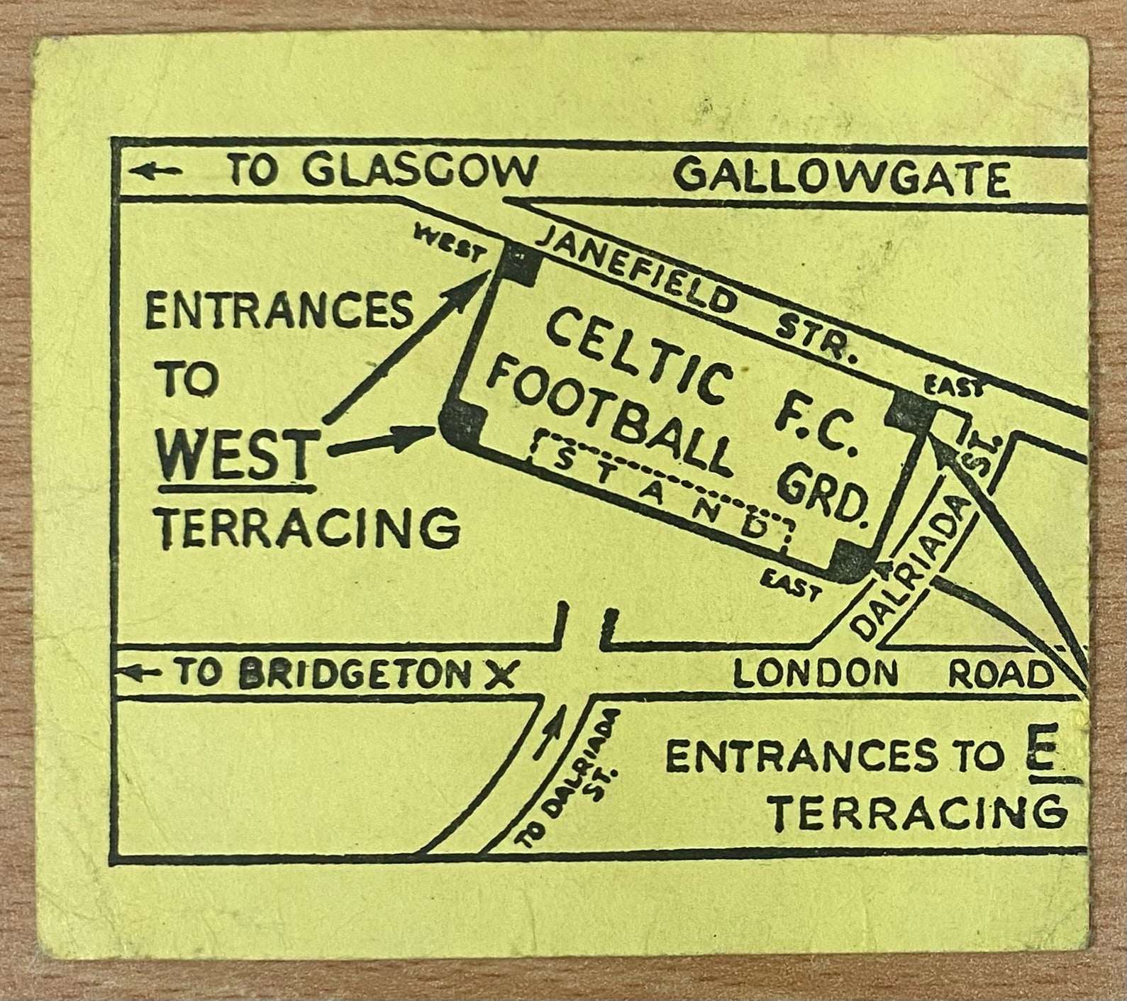1974 ORIGINAL BILLY McNEILL TESTIMONIAL TICKET GLASGOW CELTIC V LIVERPOOL