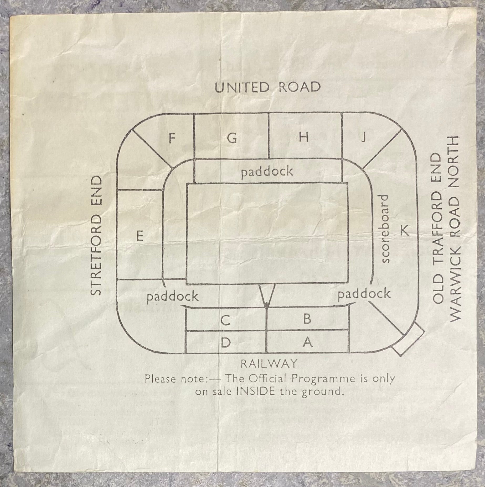 1977 ORIGINAL LEAGUE CUP FINAL 2ND REPLAY TICKET ASTON VILLA V EVERTON @ OLD TRAFFORD
