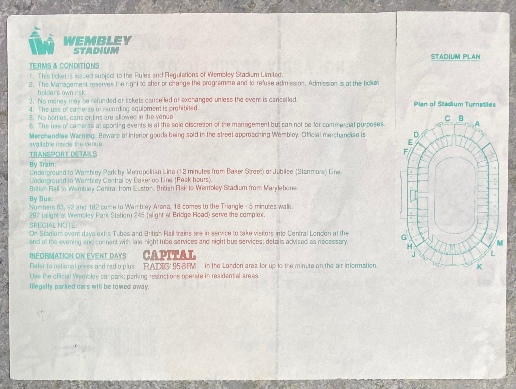 1991 ORIGINAL EUROPEAN CHAMPIONSHIPS QUALIFYING UNUSED TICKET ENGLAND V REPUBLIC OF IRELAND